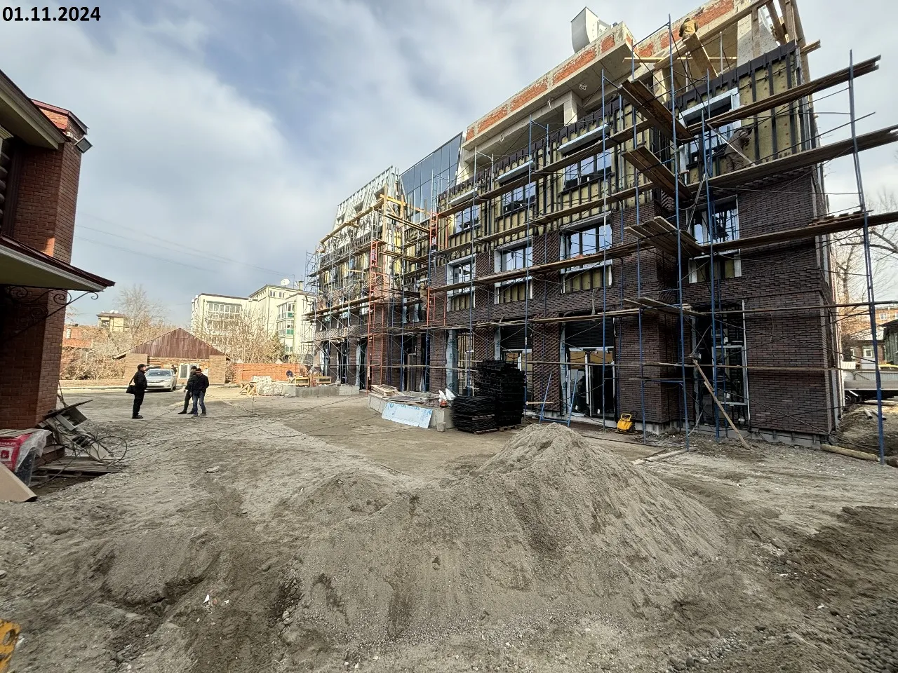 ЖК на ул. Грязнова ход строительства