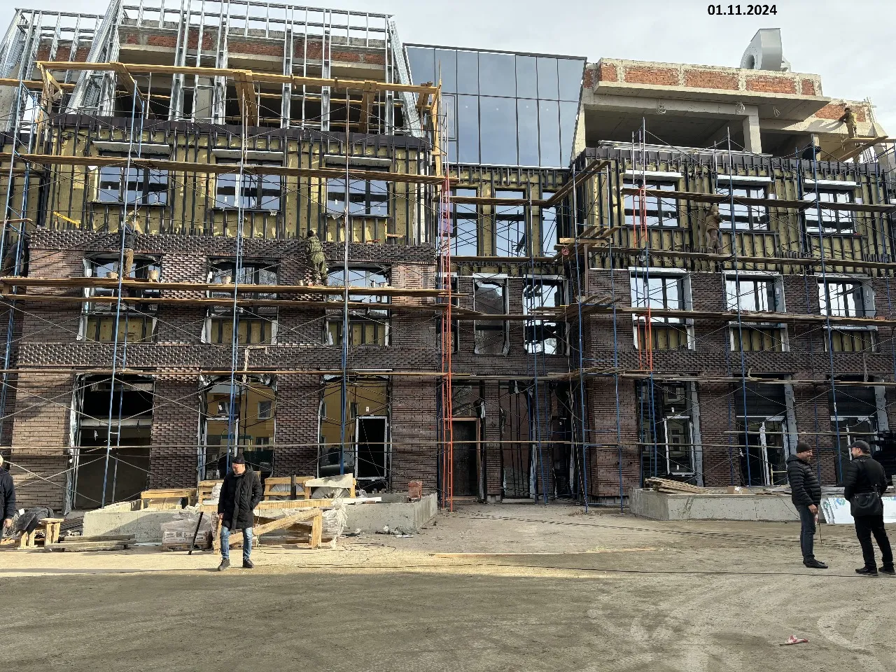 ЖК на ул. Грязнова ход строительства