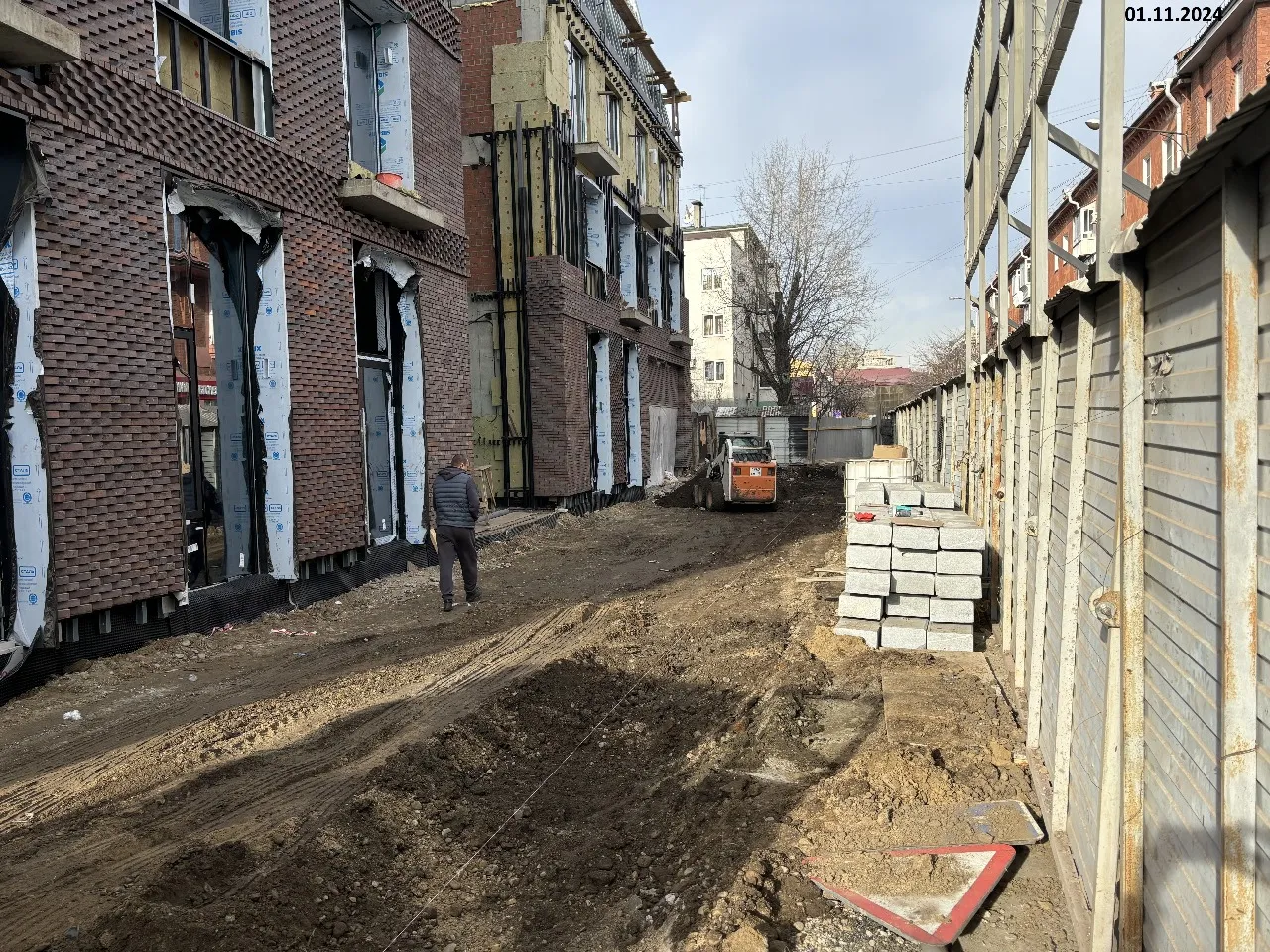 ЖК на ул. Грязнова ход строительства