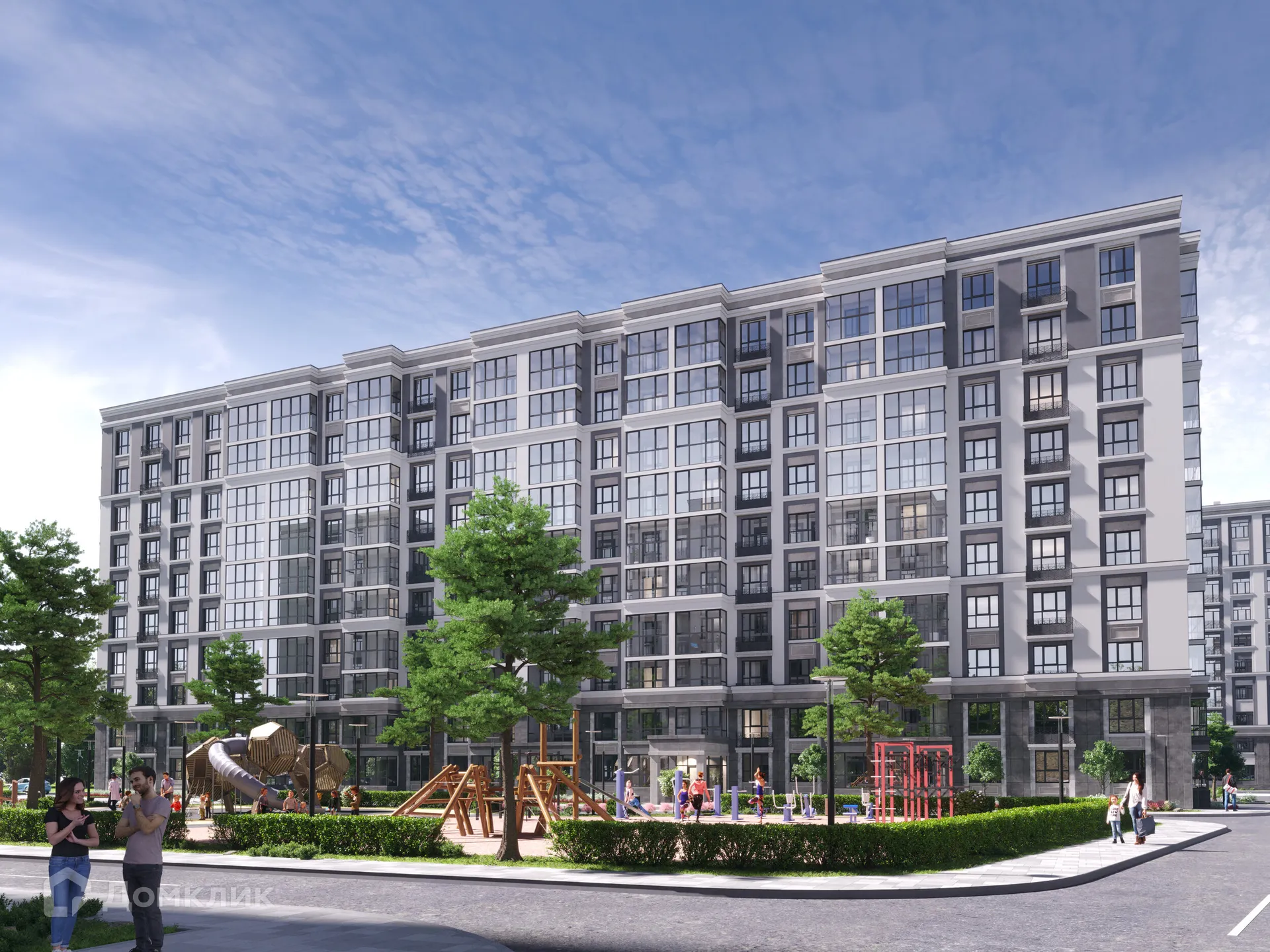Планировка 2-комнатной квартиры 61.56 м² в ЖК Ривьера 2, г. Рязань — фото 6