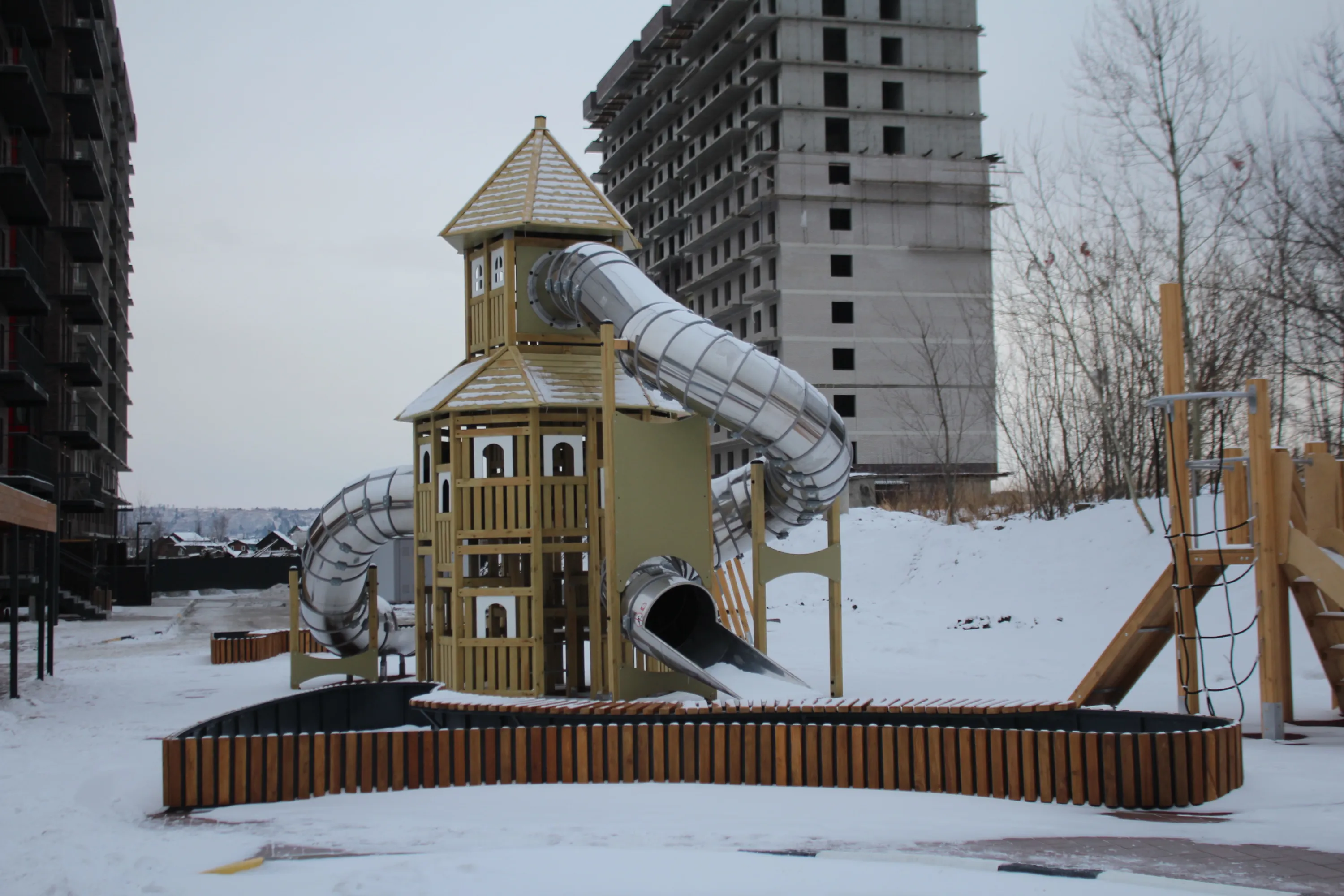 ЖК Взлётка ход строительства