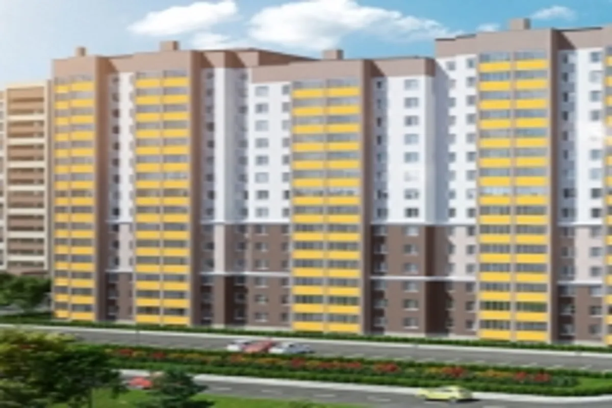 Планировка 1-комнатной квартиры 40.94 м² в ЖК Видный, г. Рязань — фото 4