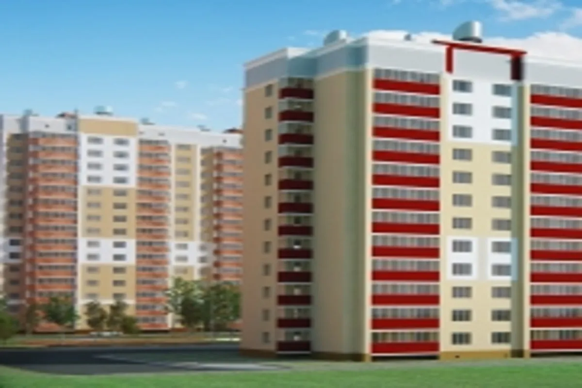 Планировка 1-комнатной квартиры 40.39 м² в ЖК Видный, г. Рязань — фото 3