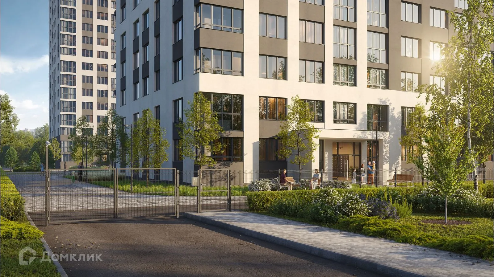 Планировка 1-комнатной квартиры 41.71 м² в ЖК Космос, г. Рязань — фото 5