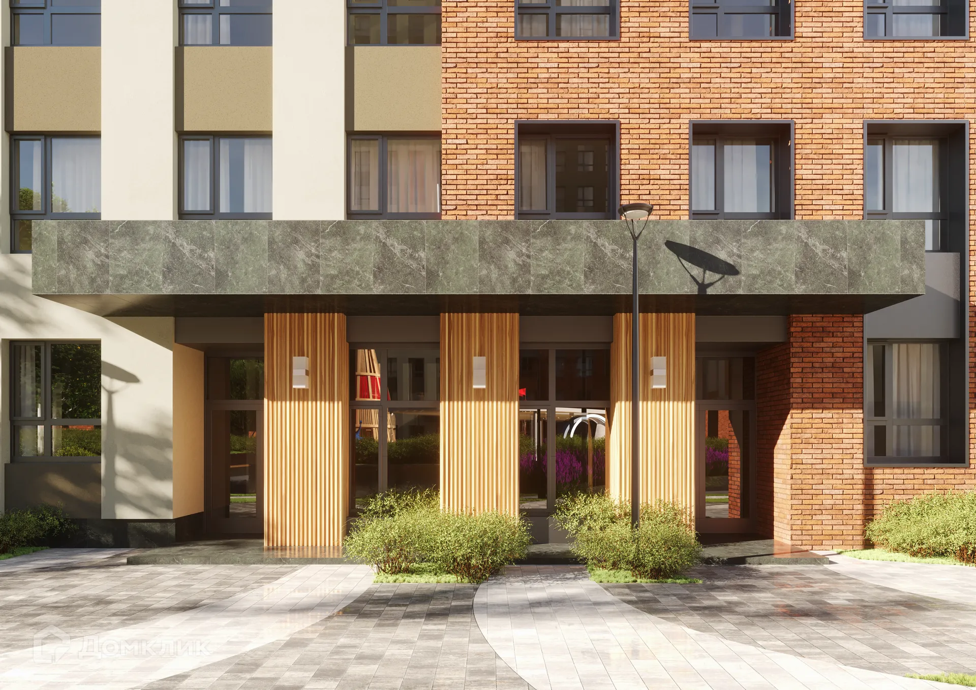 Планировка 1-комнатной квартиры 25.08 м² в ЖК Тринити, г. Рязань — фото 7