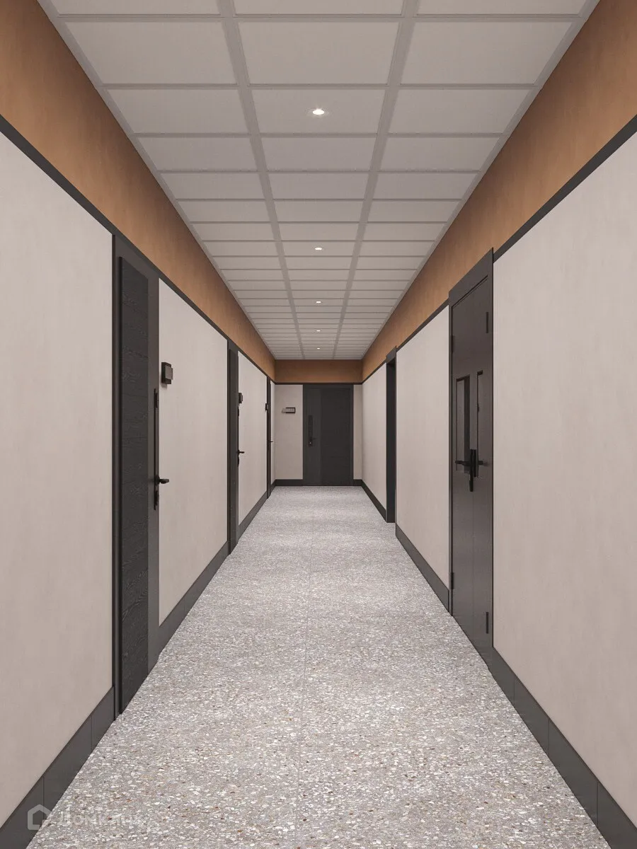 Планировка 1-комнатной квартиры 25.08 м² в ЖК Тринити, г. Рязань — фото 18