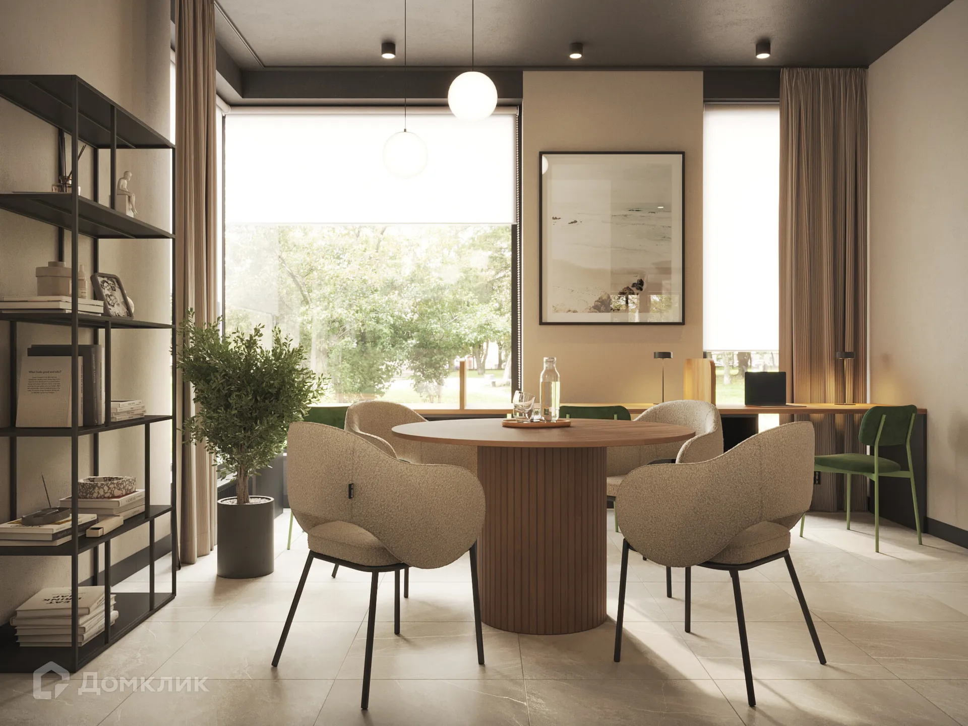 Планировка 2-комнатной квартиры 80.4 м² в ЖК Квартал Дягилев, г. Рязань — фото 27