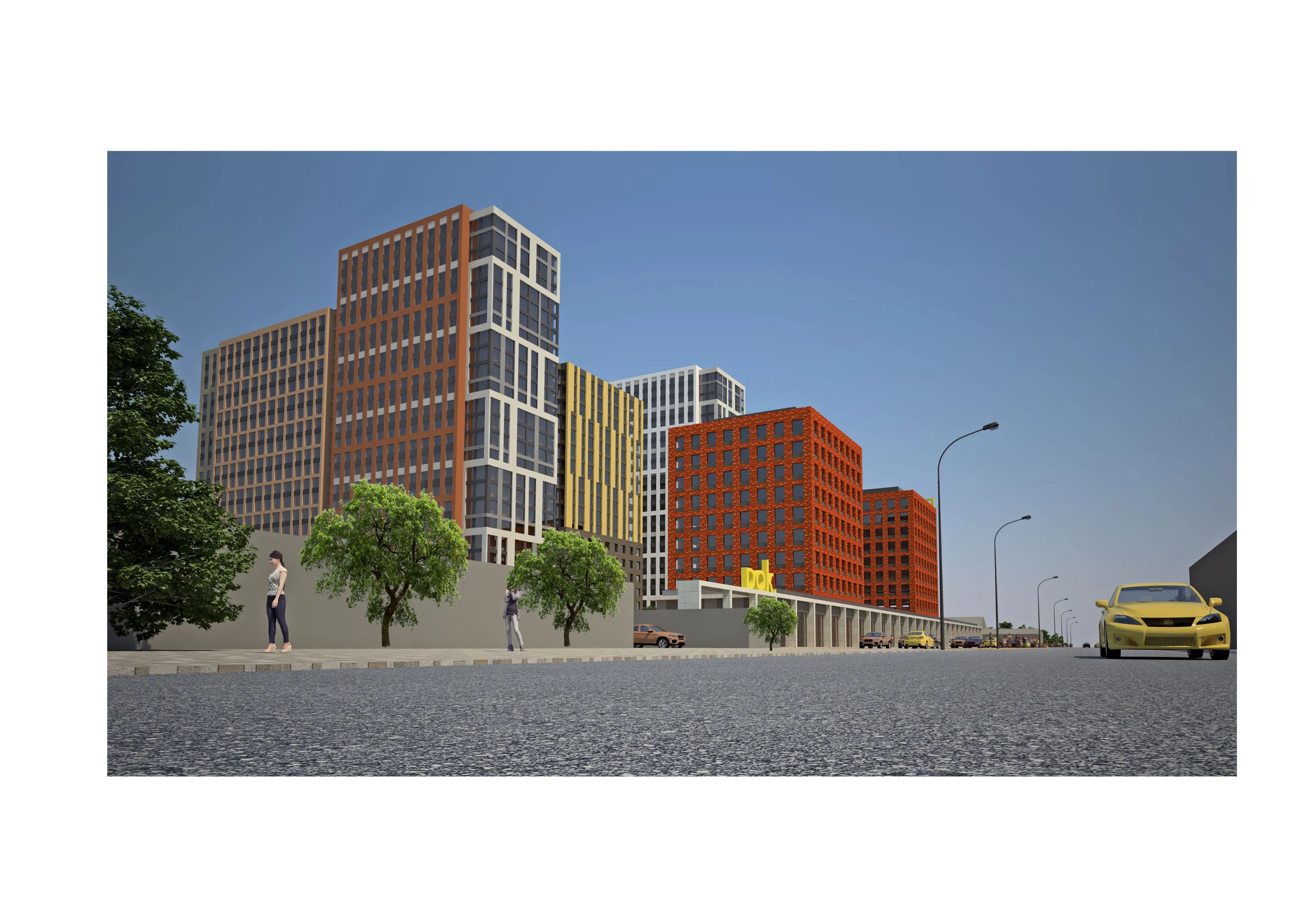 Планировка 1-комнатной квартиры 34.95 м² в ЖК"Новое измерение", г. Рязань — фото 5