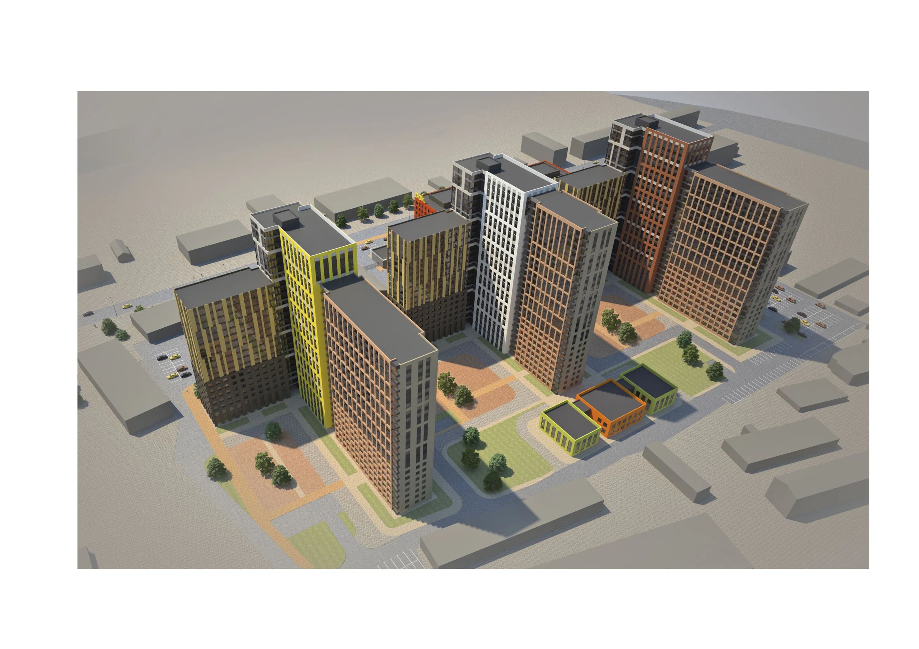Планировка 2-комнатной квартиры 60.92 м² в ЖК"Новое измерение", г. Рязань — фото 7
