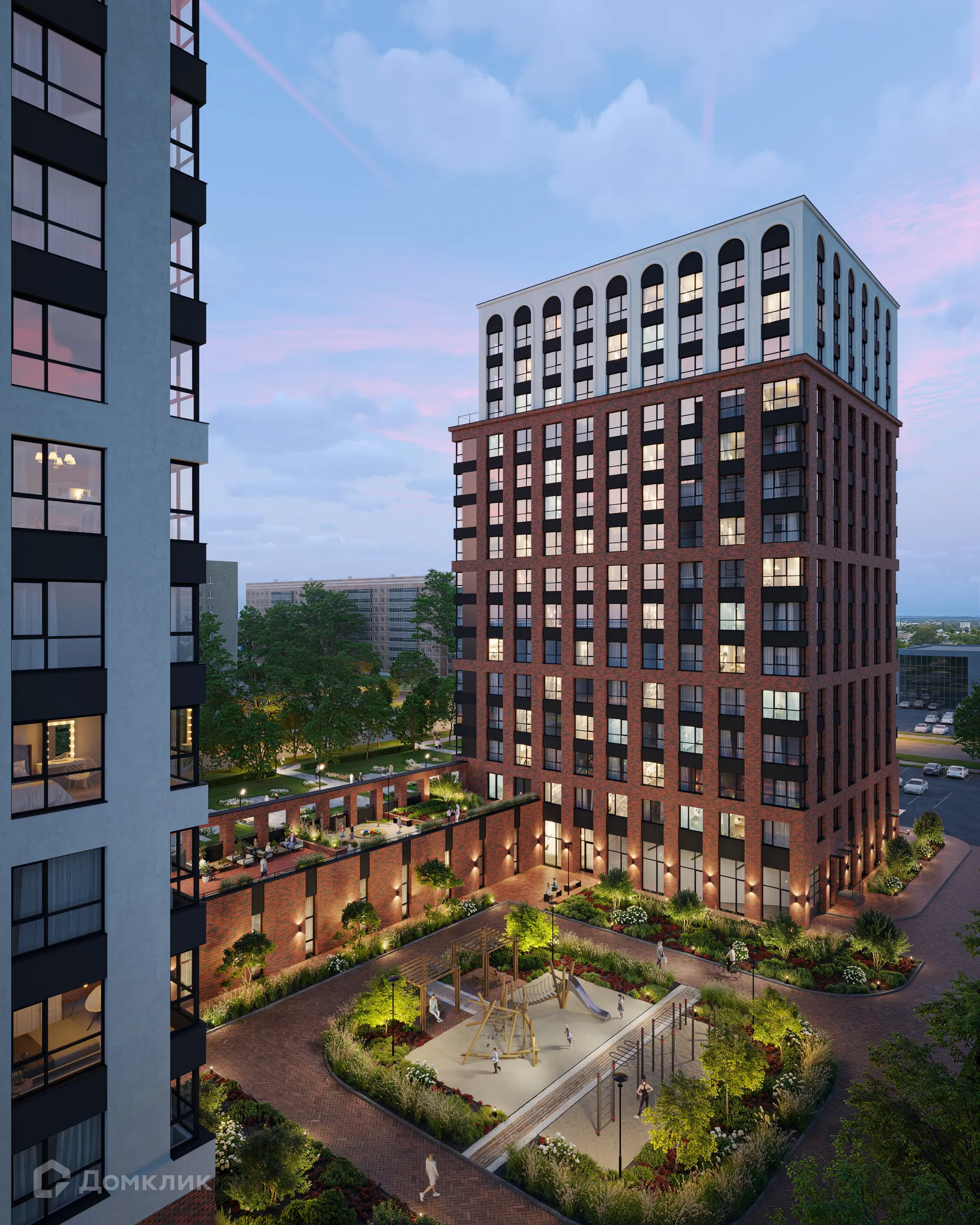 Планировка 3-комнатной квартиры 93.24 м² в ЖК «Галерея», г. Рязань — фото 15