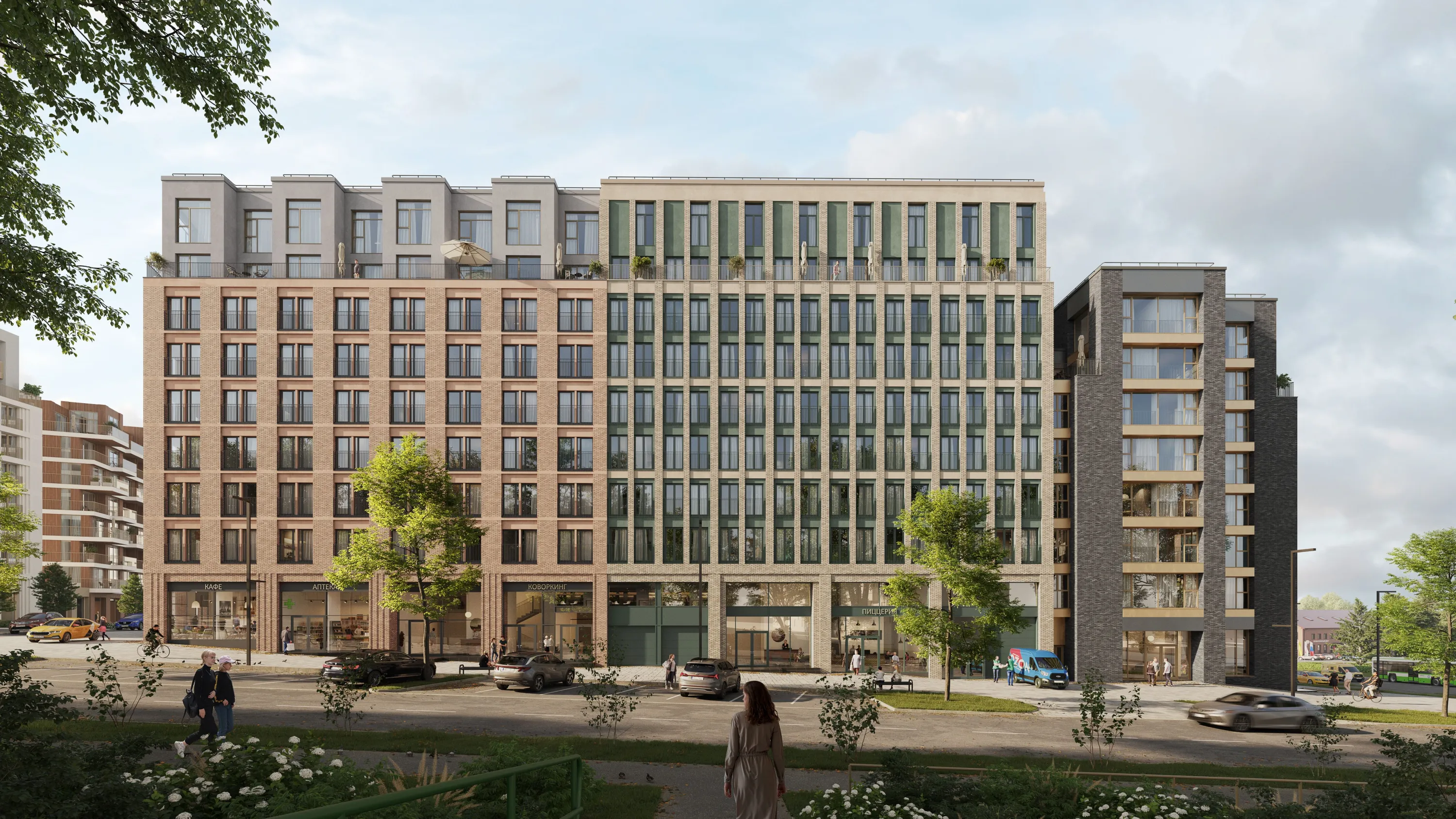 Планировка 3-комнатной квартиры 105.63 м² в ЖК Арт-кварталы, г. Рязань — фото 22