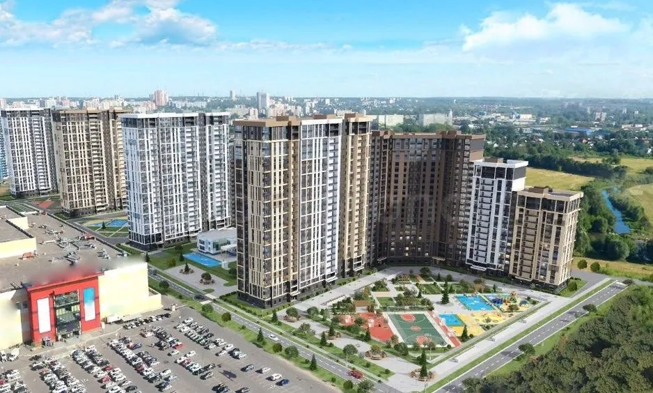 Планировка 1-комнатной квартиры 74.54 м² в ЖК Смарт Квартал ЦЕНТРАЛЬНЫЙ, г. Рязань — фото 36