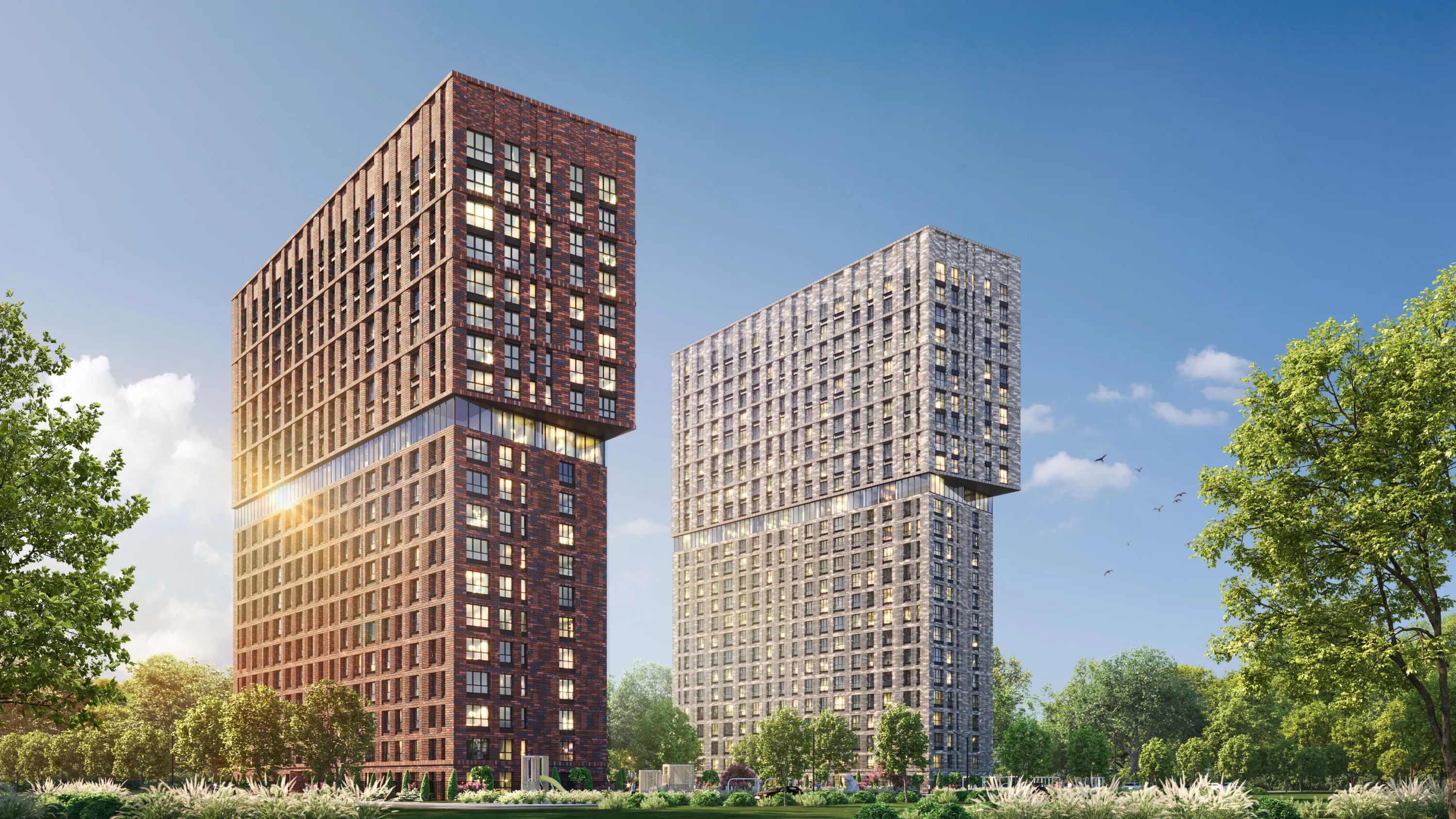 Планировка 3-комнатной квартиры 80.5 м² в ЖК РОЩА, г. Рязань — фото 17