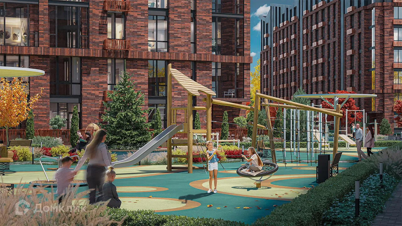 Планировка 1-комнатной квартиры 40.5 м² в ЖК Окская стрелка, г. Рязань — фото 11