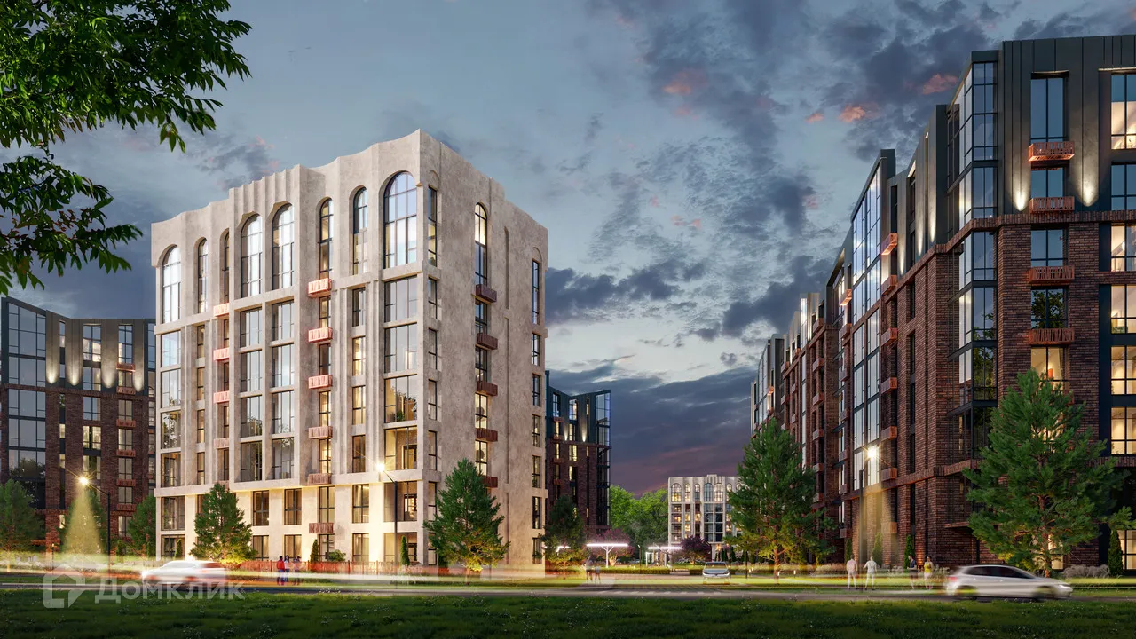 Планировка 1-комнатной квартиры 40.5 м² в ЖК Окская стрелка, г. Рязань — фото 12