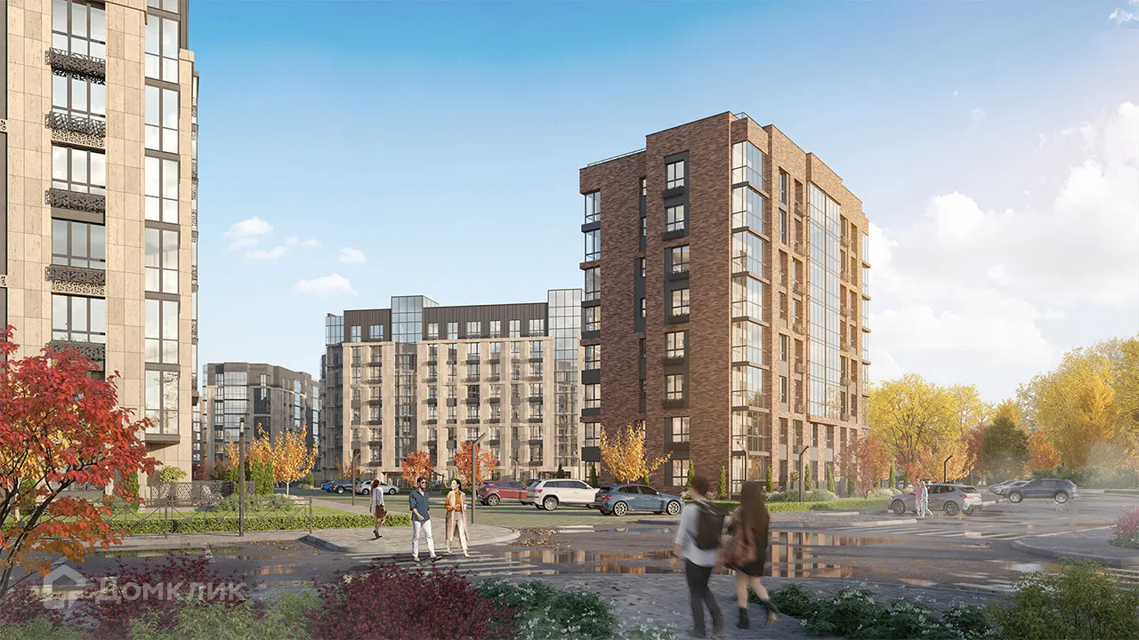 Планировка 1-комнатной квартиры 40.5 м² в ЖК Окская стрелка, г. Рязань — фото 14