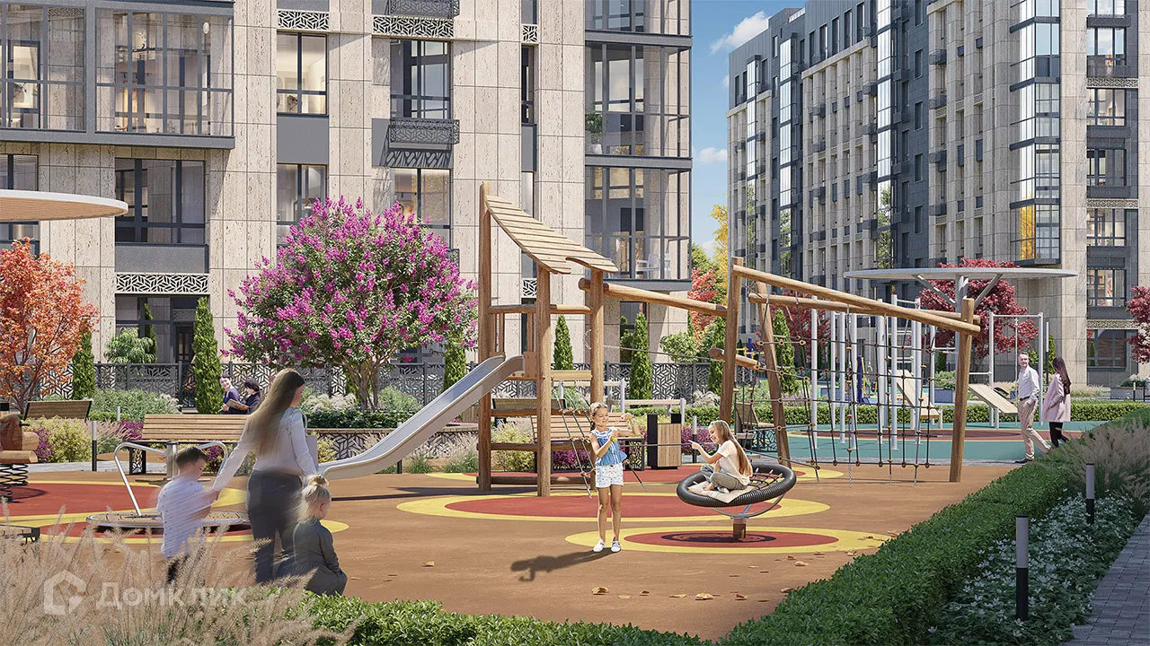 Планировка 1-комнатной квартиры 43.3 м² в ЖК Окская стрелка, г. Рязань — фото 16