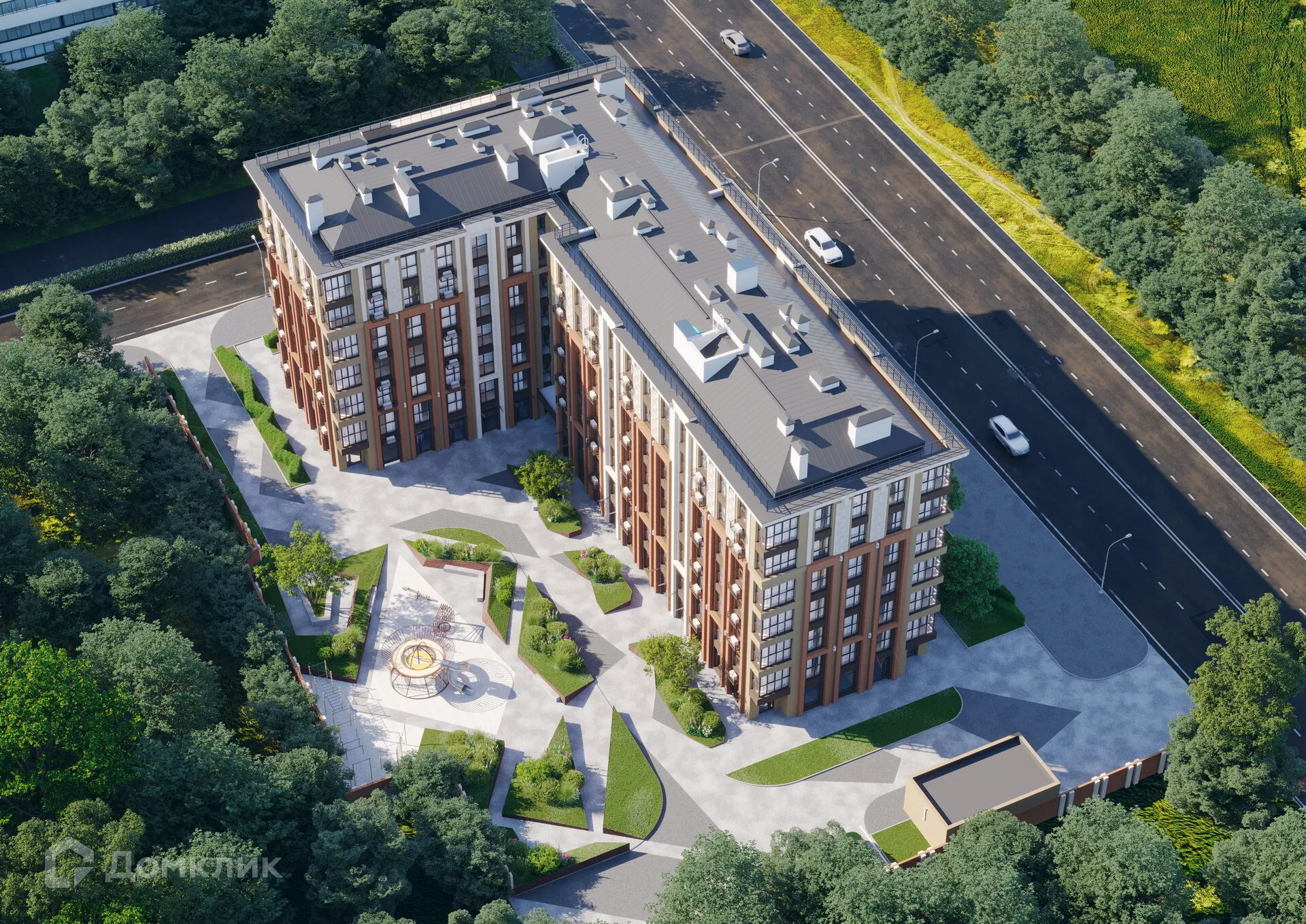 Планировка 1-комнатной квартиры 55.48 м² в ЖК ТАТЛИН, г. Рязань — фото 3
