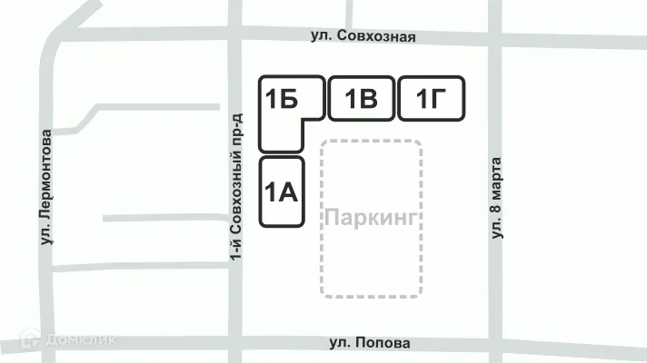 Планировка 1-комнатной квартиры 38.33 м² в ЖК "Мартовский", г. Рязань — фото 9