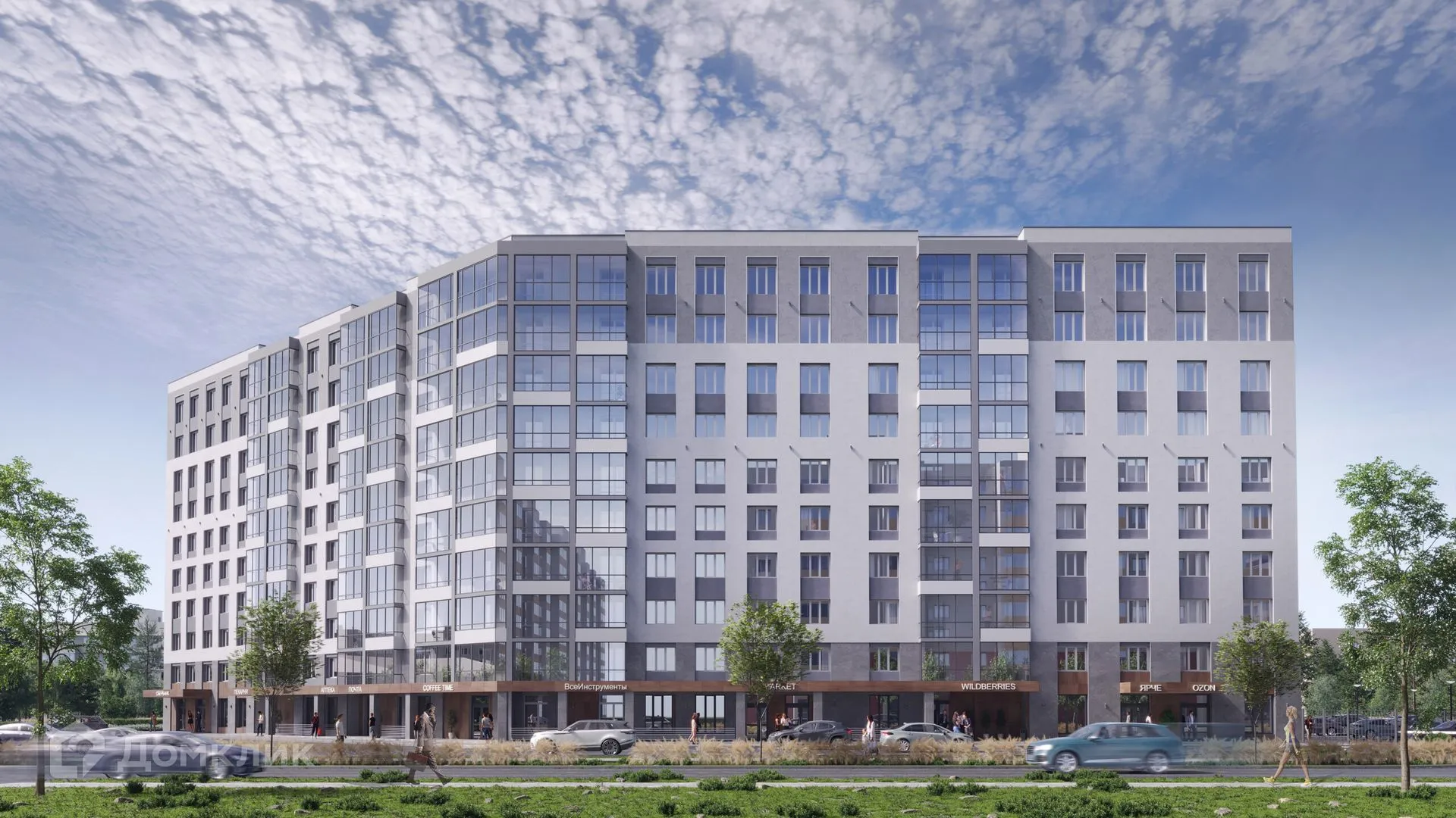 Планировка 1-комнатной квартиры 60.34 м² в ЖК Панорама, г. Рыбное — фото 9