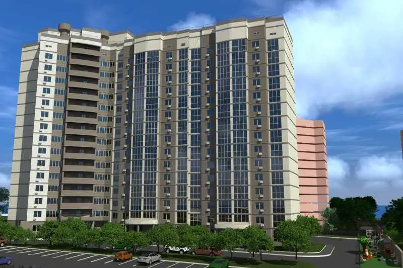 Планировка 3-комнатной квартиры 96.08 м² в ЖК ЖК "Куба", г. Калуга — фото 4