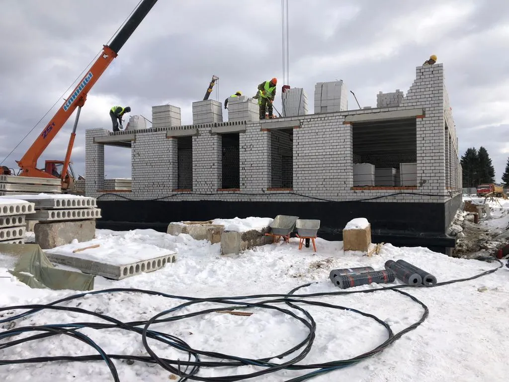 ЖК Жилые кварталы ОСТРОВА ход строительства