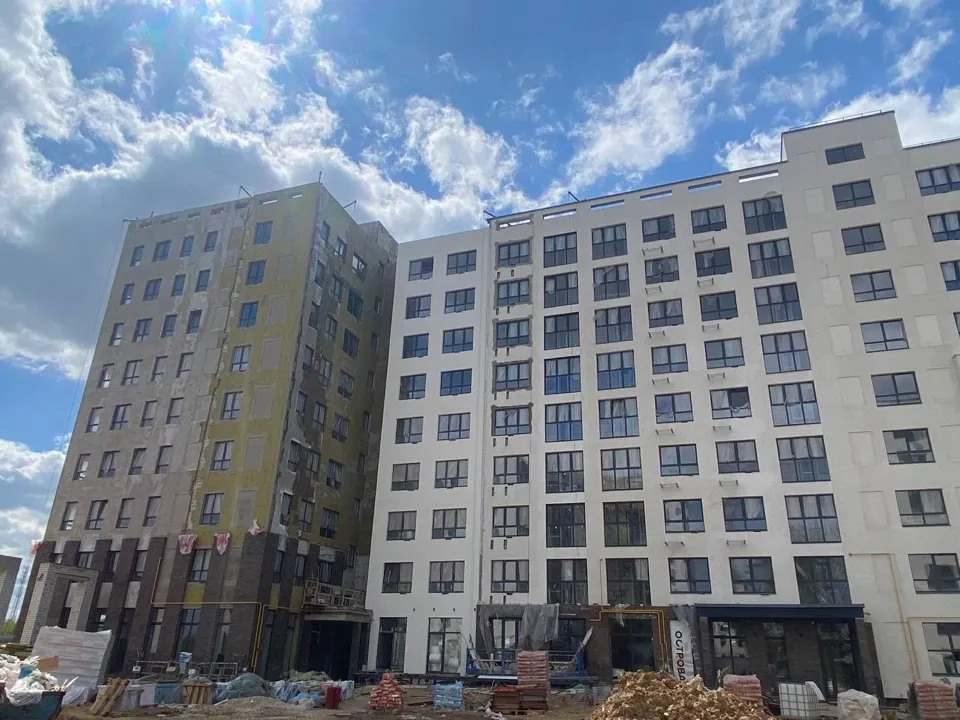 ЖК Жилые кварталы ОСТРОВА ход строительства