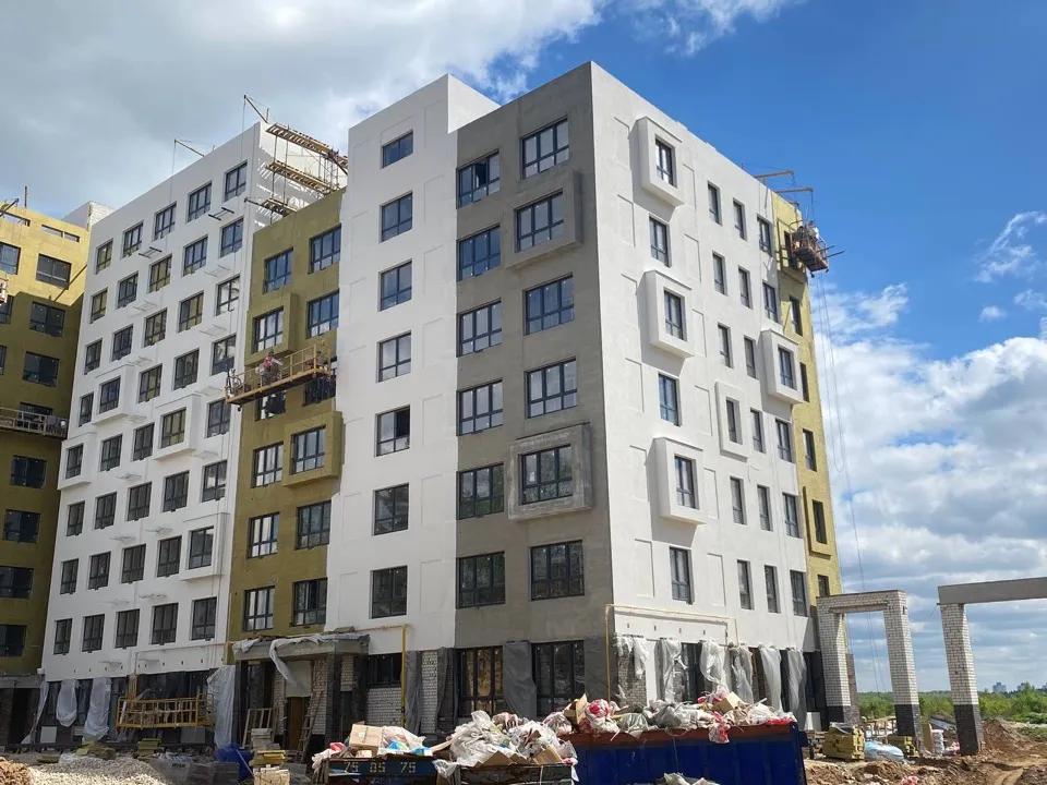 ЖК Жилые кварталы ОСТРОВА ход строительства