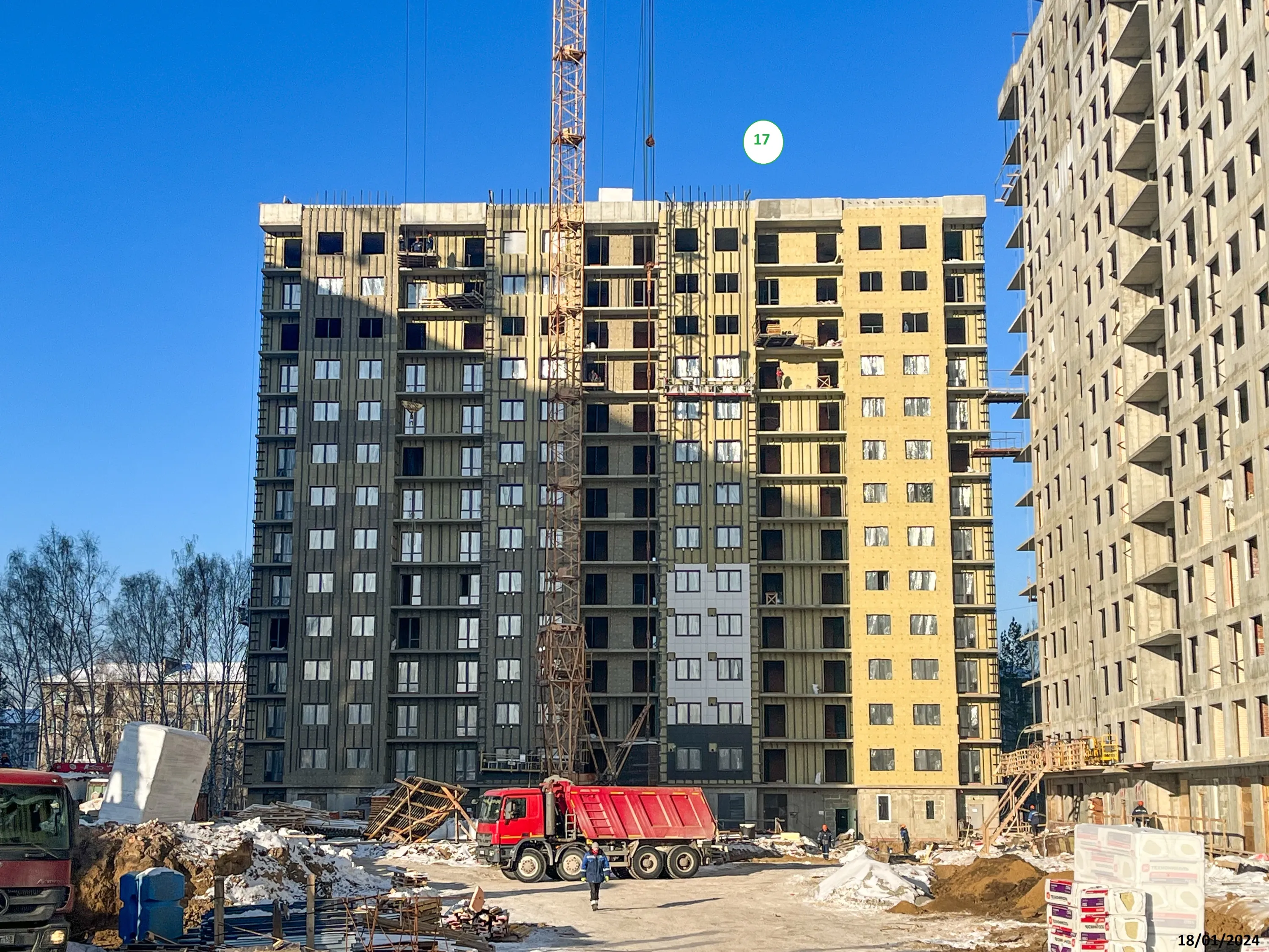 ЖК "АвиатоR" (Авиатор) ход строительства