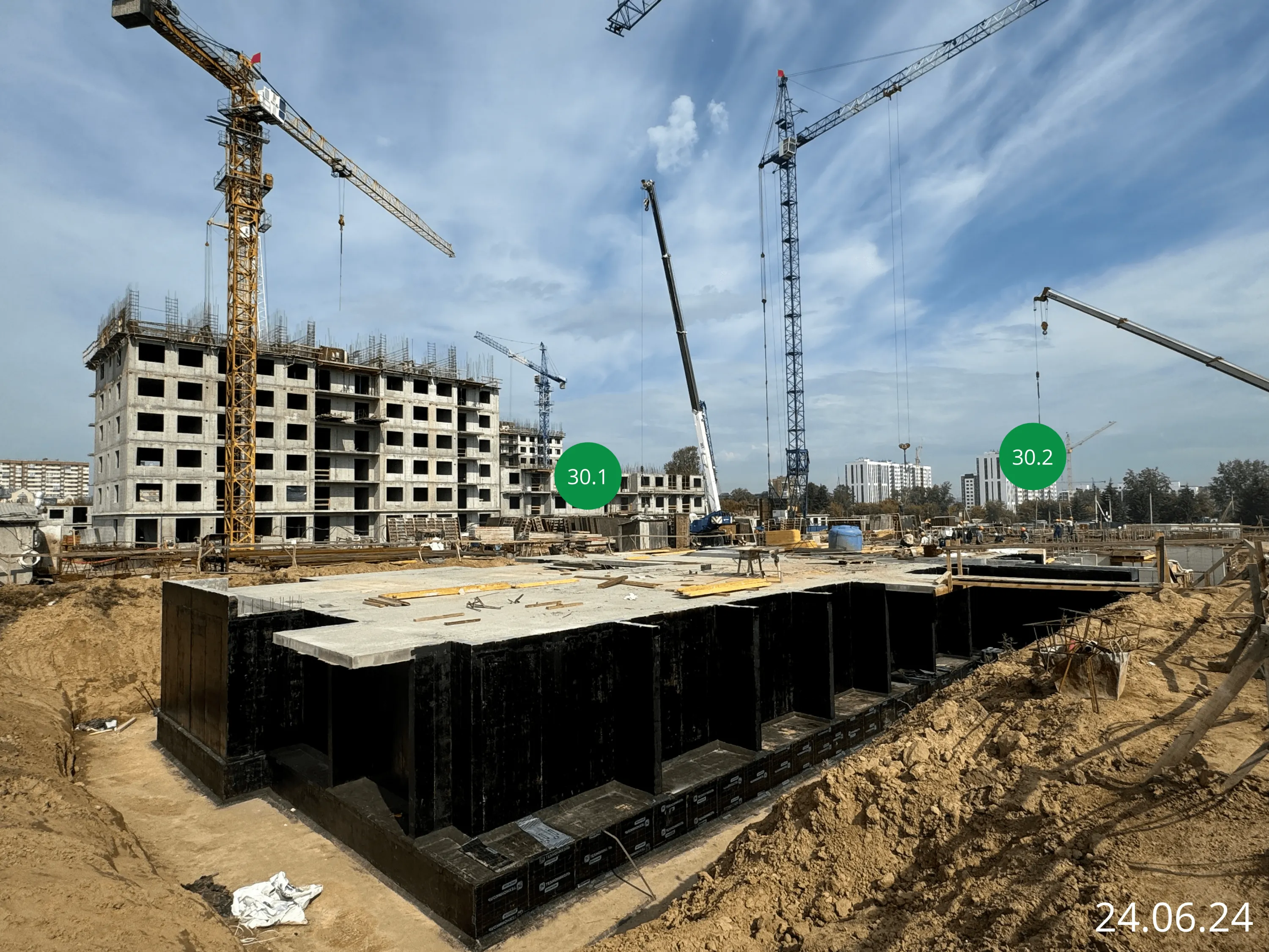 ЖК "АвиатоR" (Авиатор) ход строительства