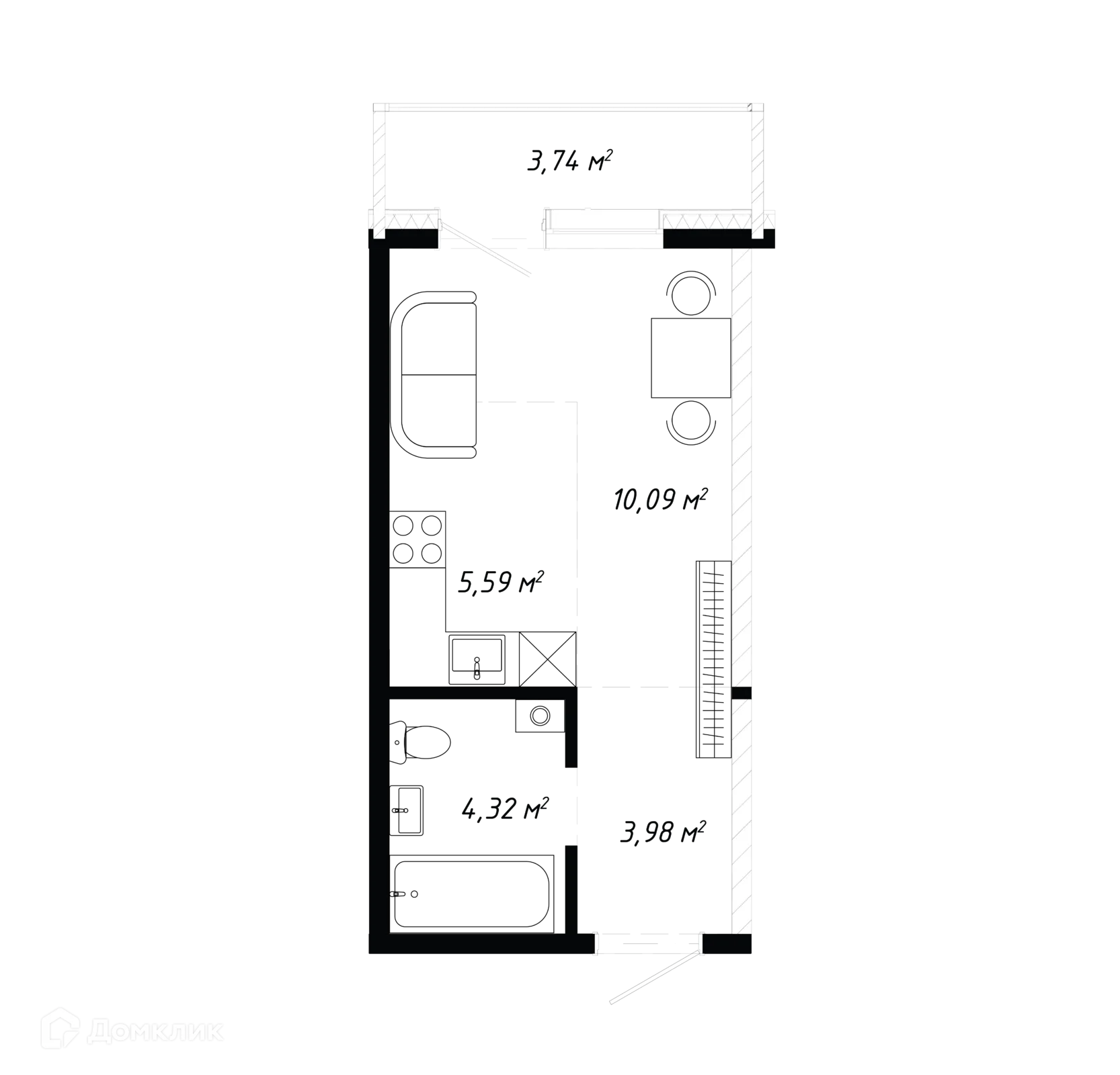 Фото квартиры в ЖК КИНО
