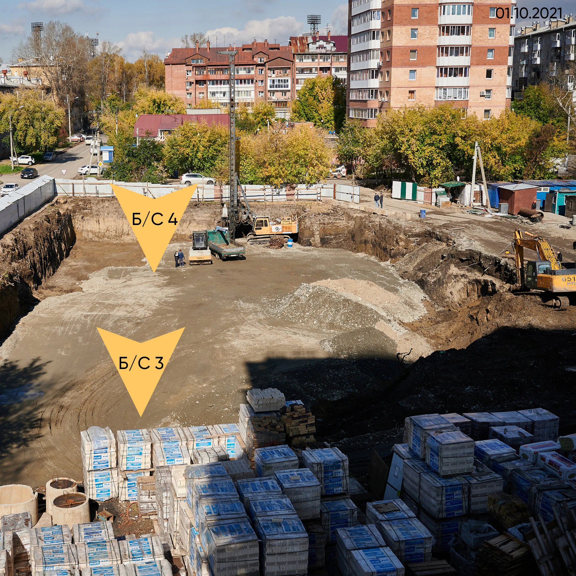 ЖК "Новые горизонты на Пушкина" ход строительства