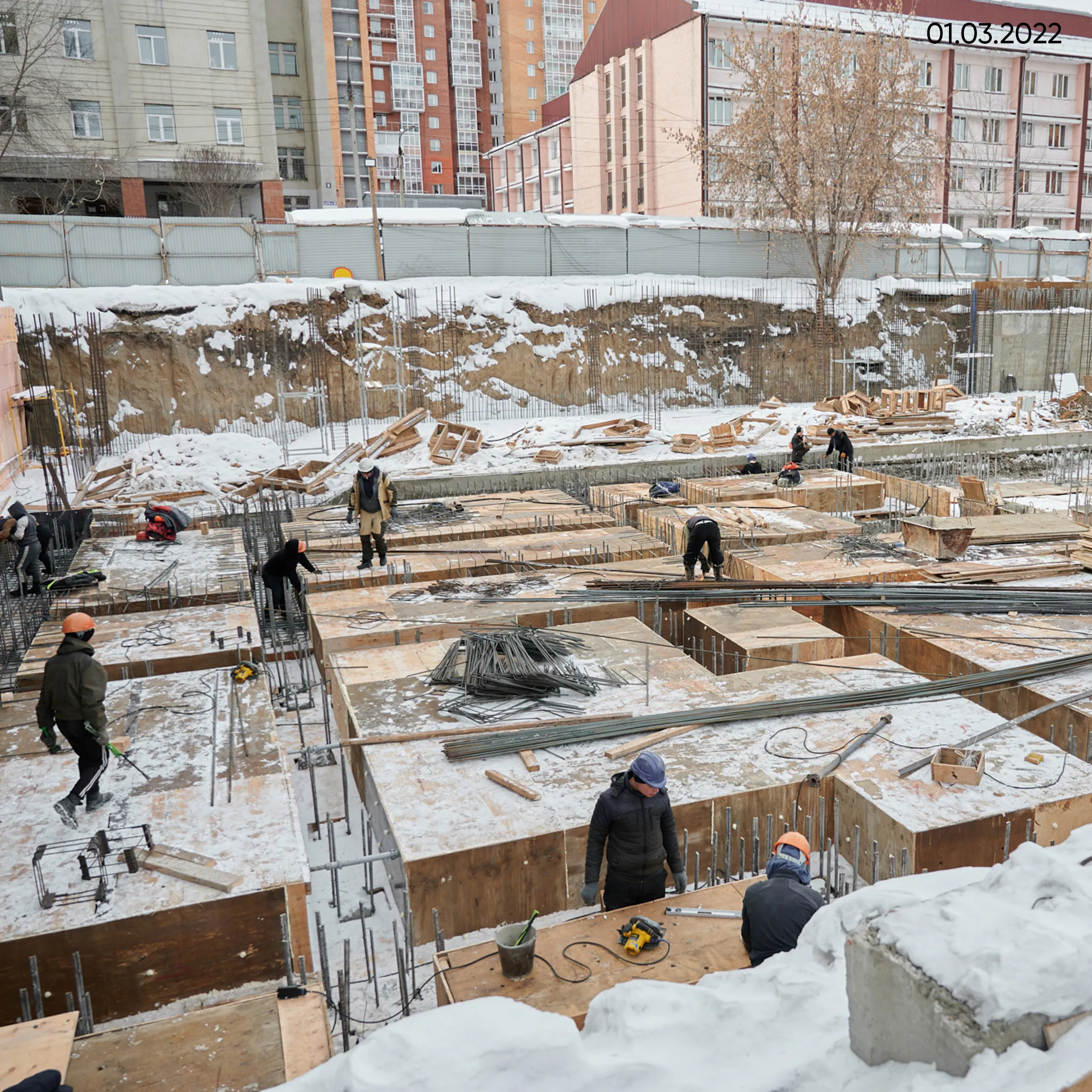 ЖК "Новые горизонты на Пушкина" ход строительства