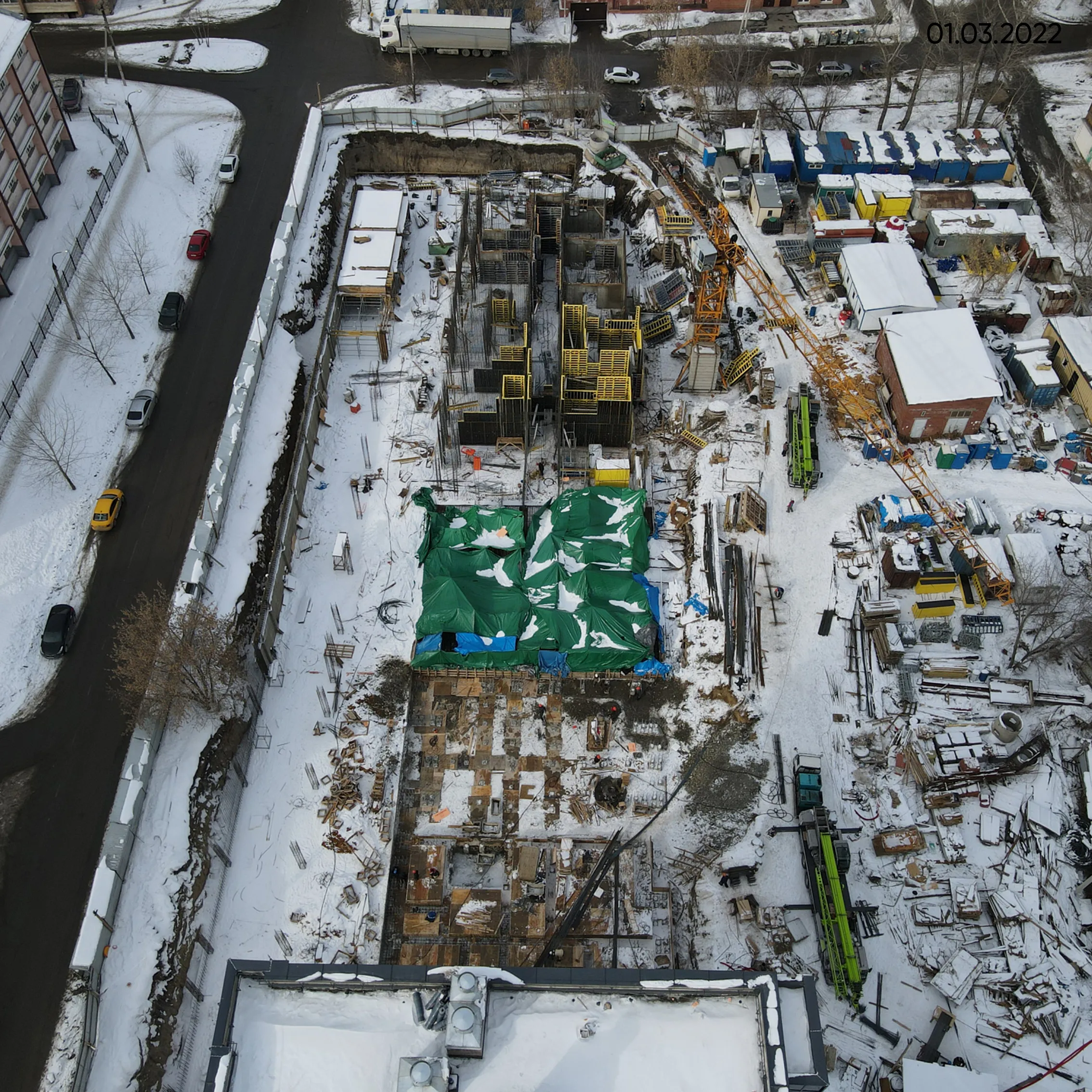 ЖК "Новые горизонты на Пушкина" ход строительства