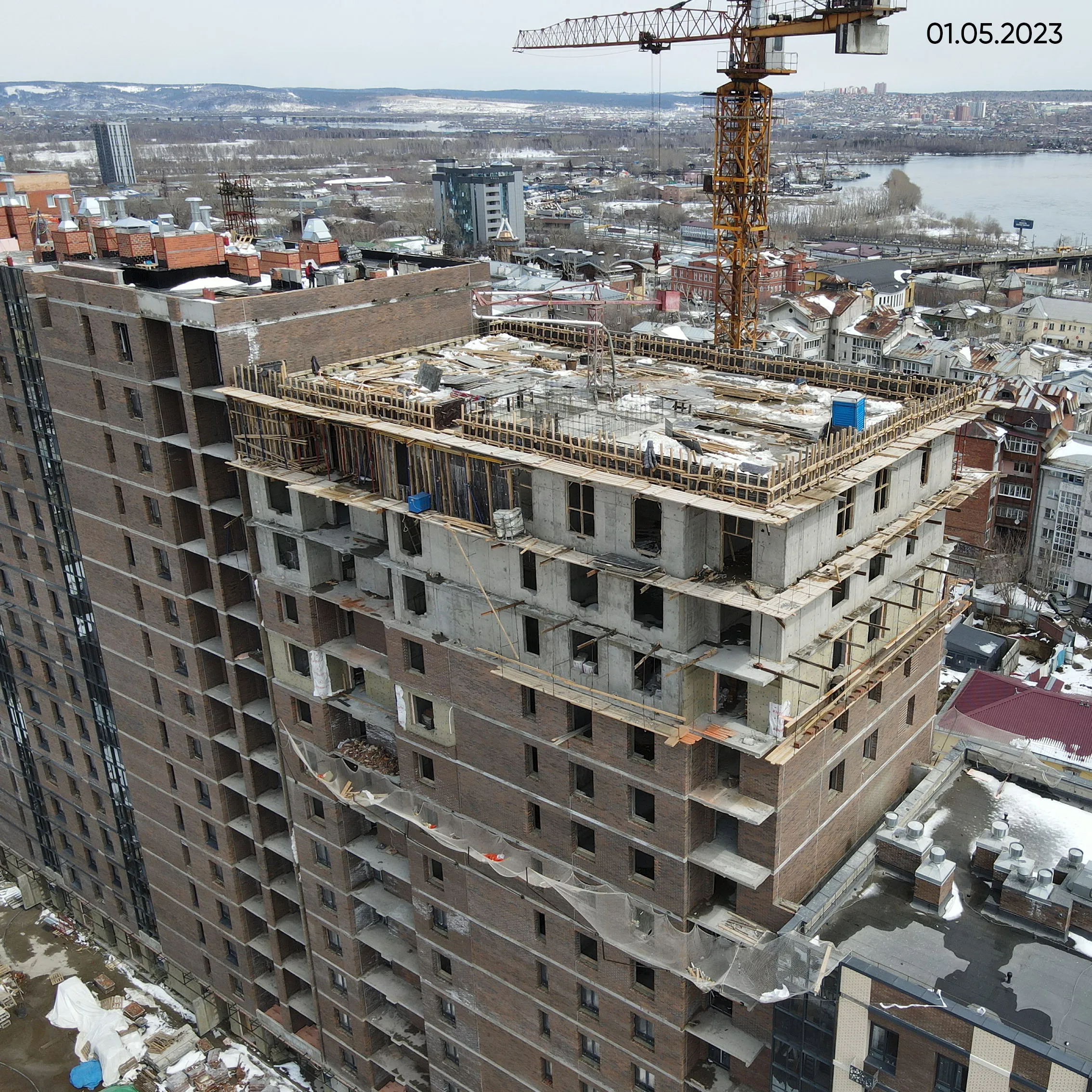 ЖК "Новые горизонты на Пушкина" ход строительства