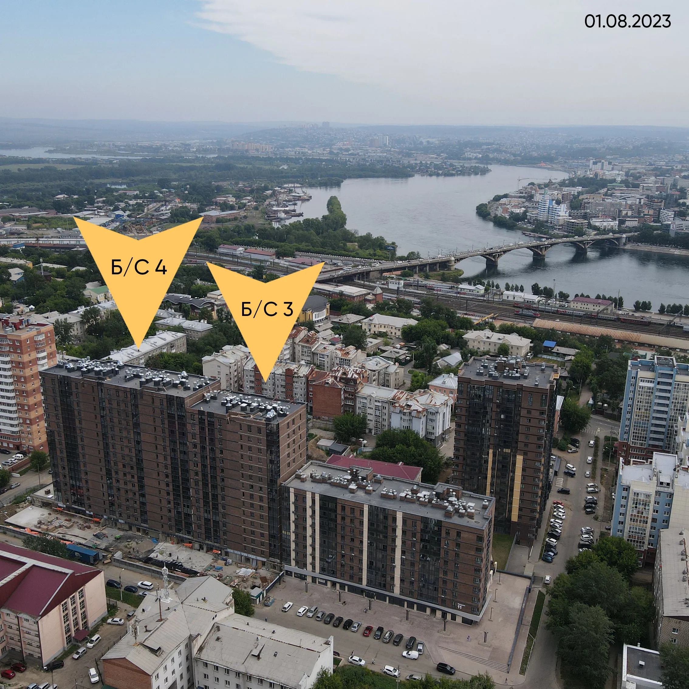 ЖК "Новые горизонты на Пушкина" ход строительства