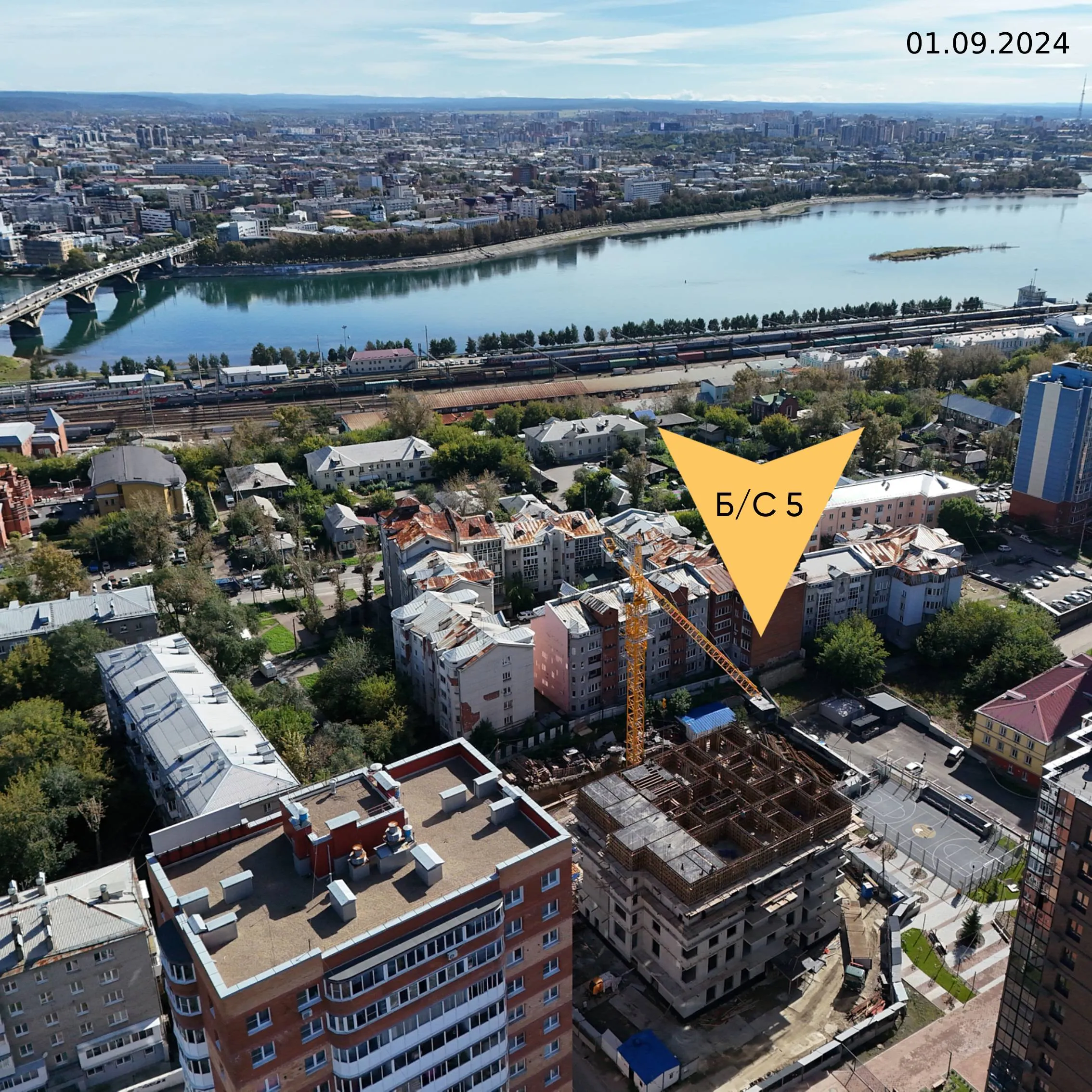 ЖК "Новые горизонты на Пушкина" ход строительства