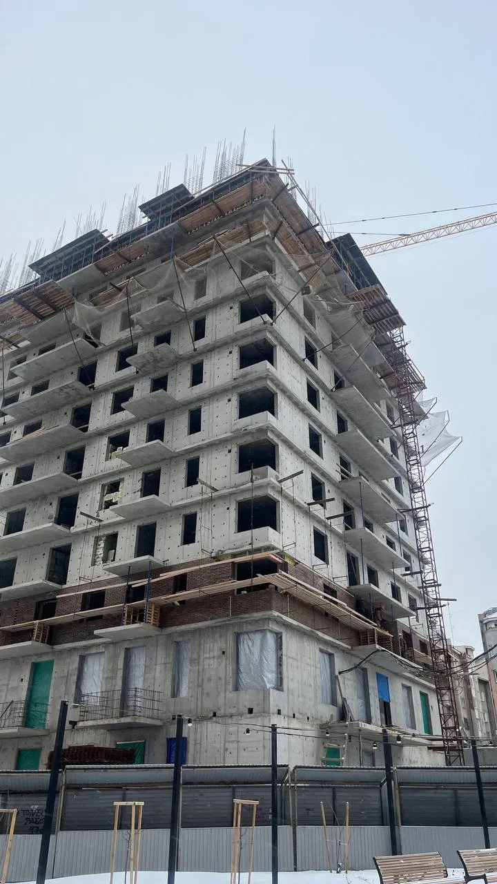 ЖК "Новые горизонты на Пушкина" ход строительства