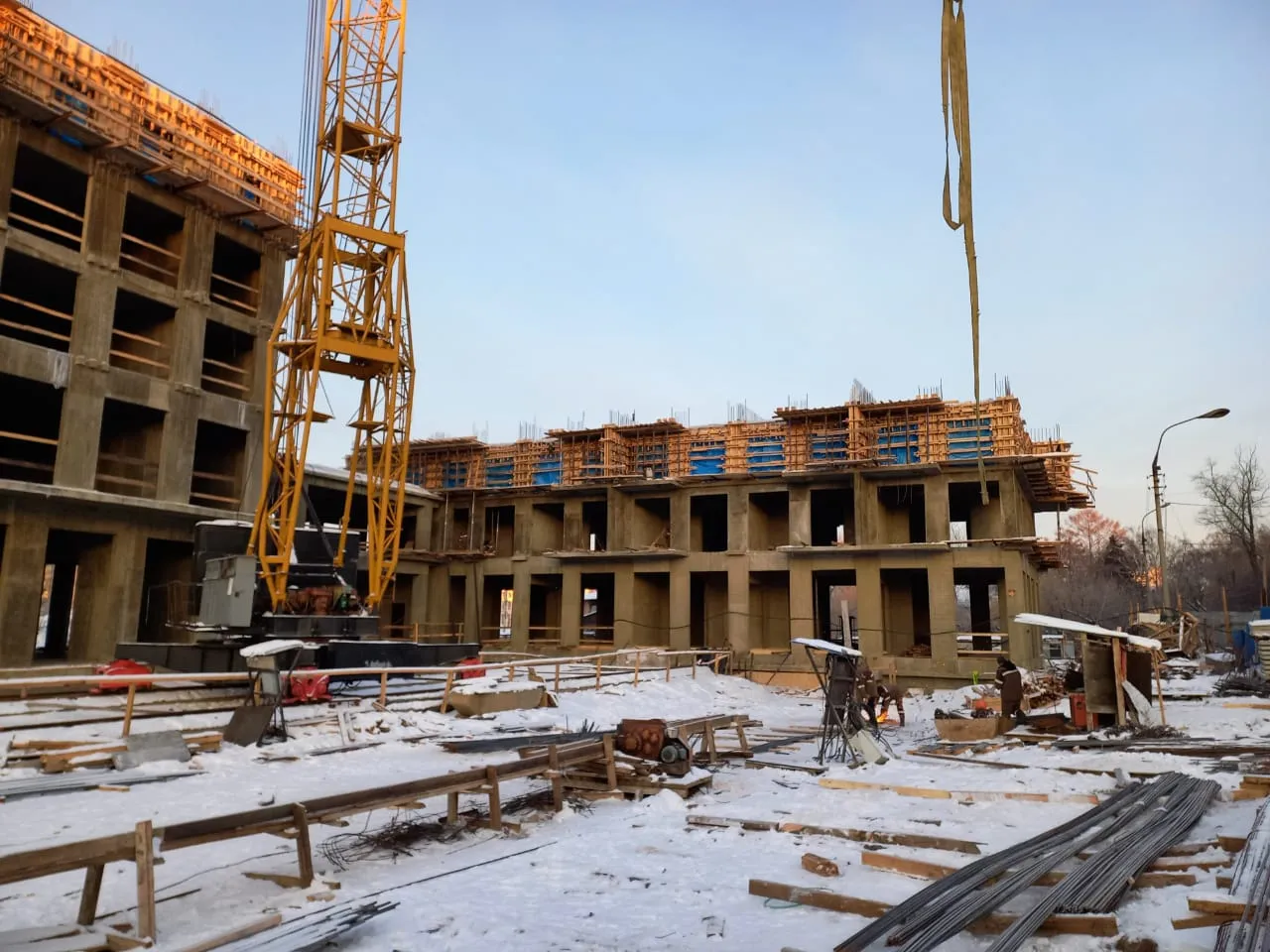 ЖК Скайлайн ход строительства