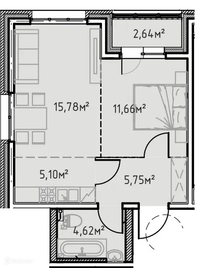 Фото квартиры в ЖК "Zenith (Зенит)"