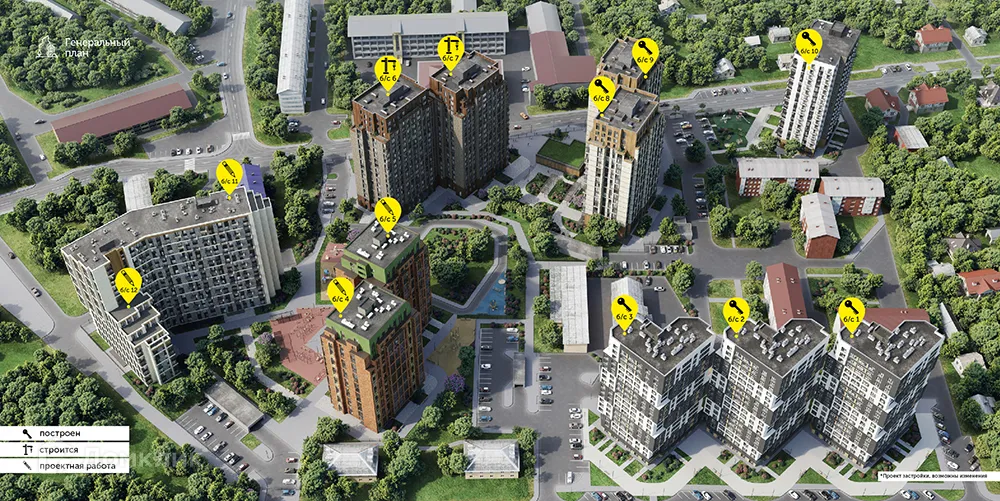 Фото квартиры в ЖК СТРИЖИ СИТИ