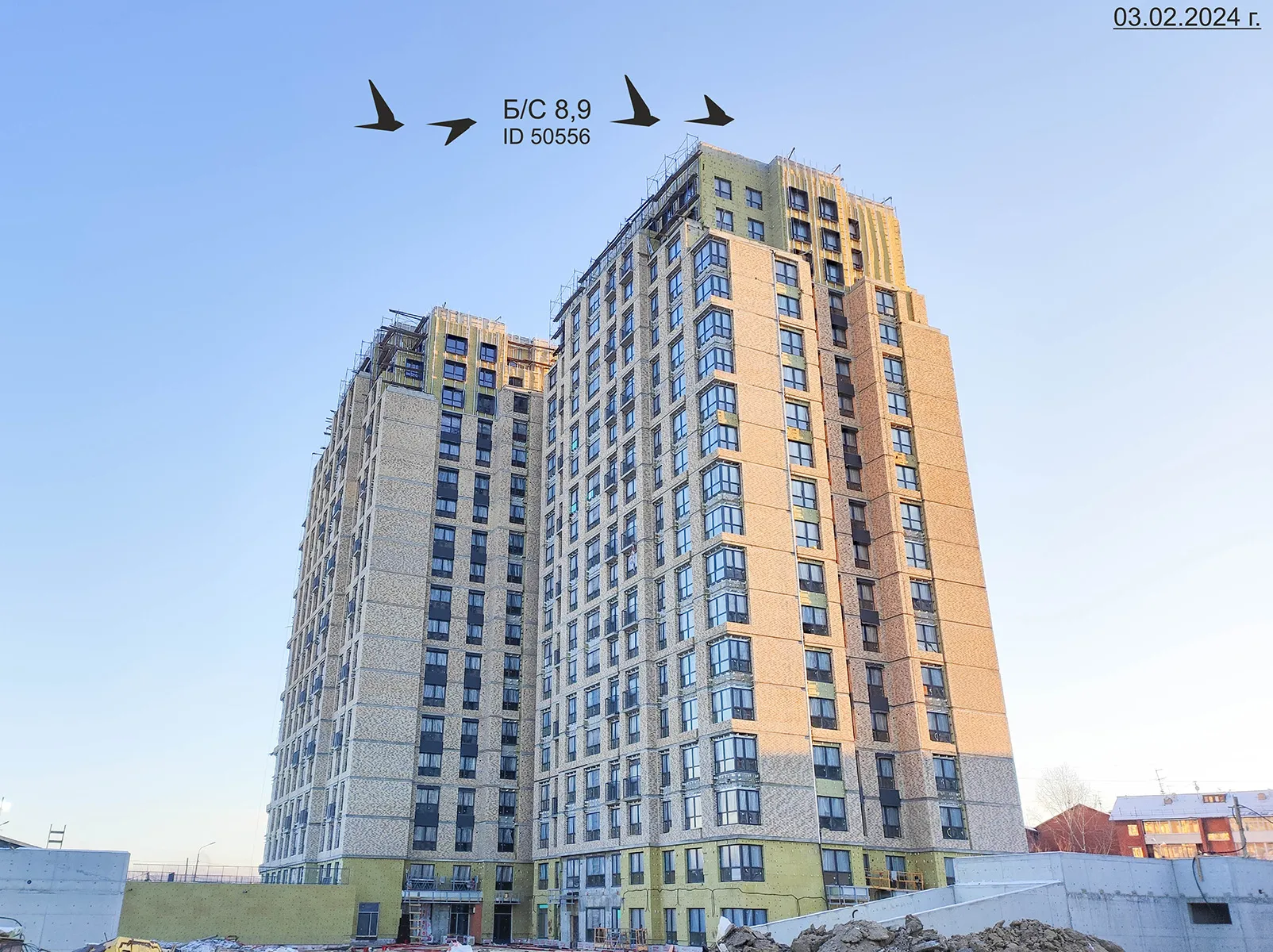 ЖК СТРИЖИ СИТИ ход строительства