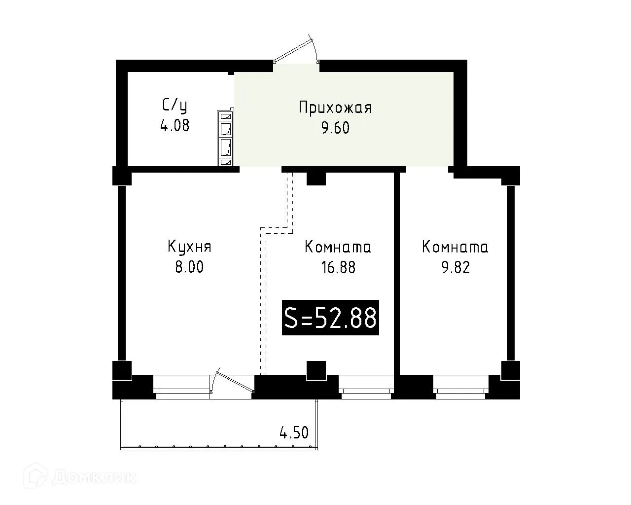 Фото квартиры в ЖК ИРКУТ (ЖК ИРКУТ)