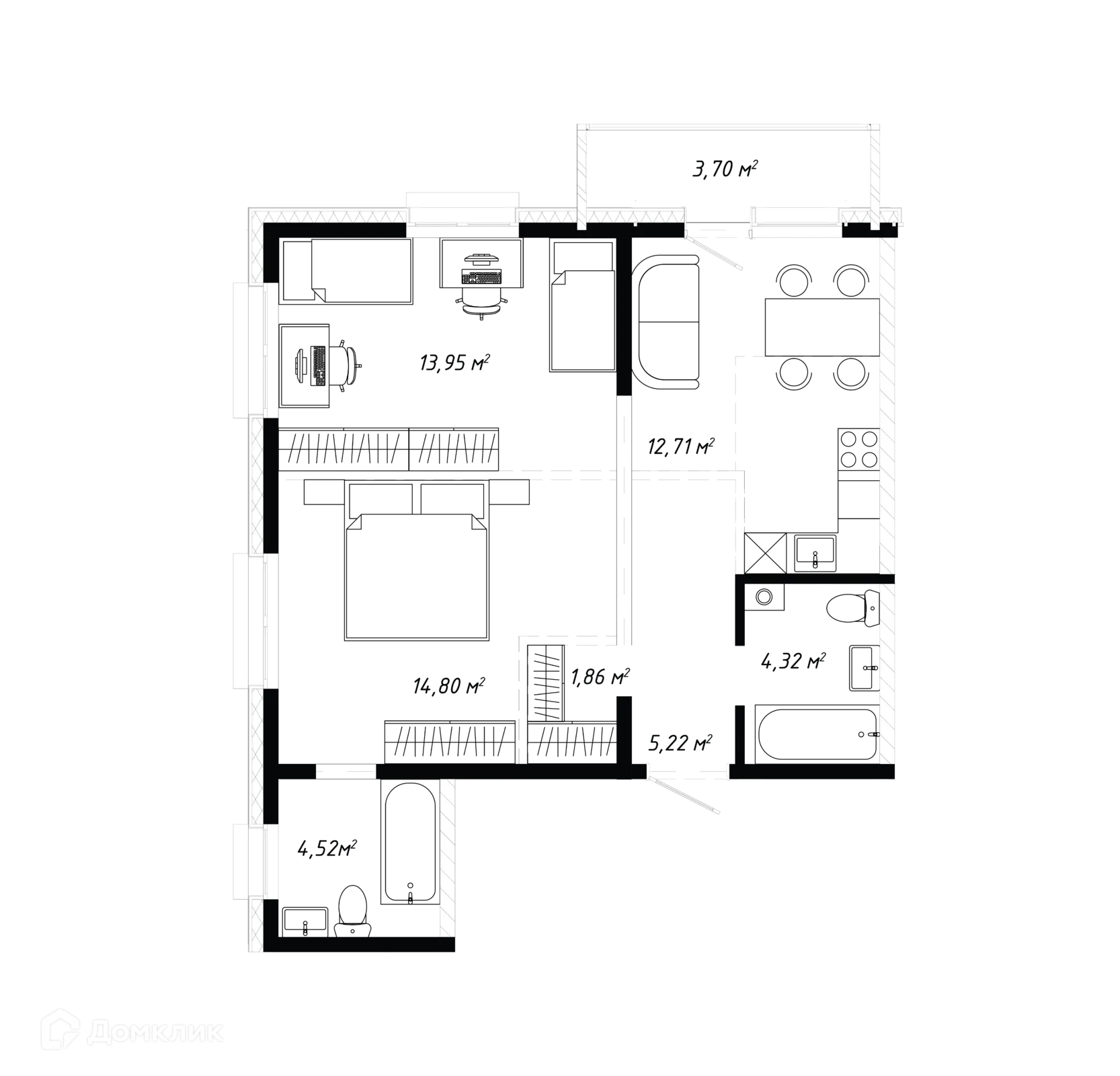 Фото квартиры в ЖК КИНО