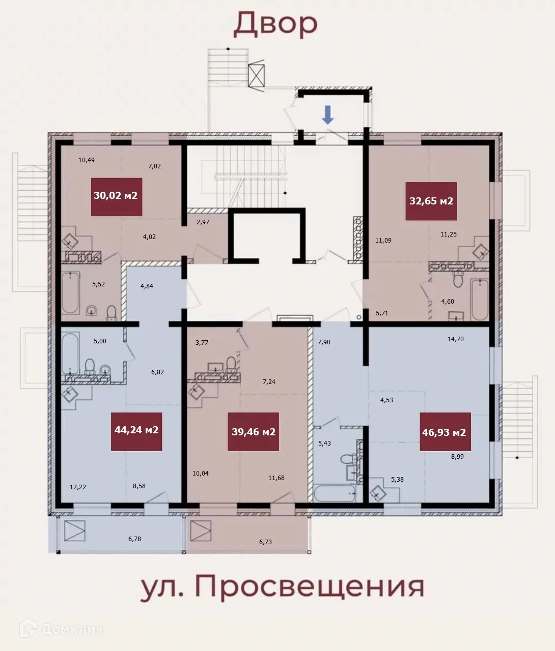 Фото квартиры в ЖК "Витязь-3"