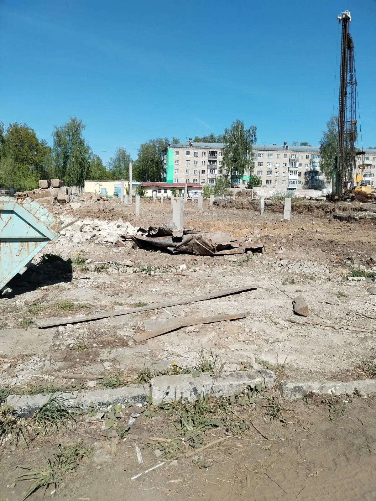 ЖК Мирный ход строительства