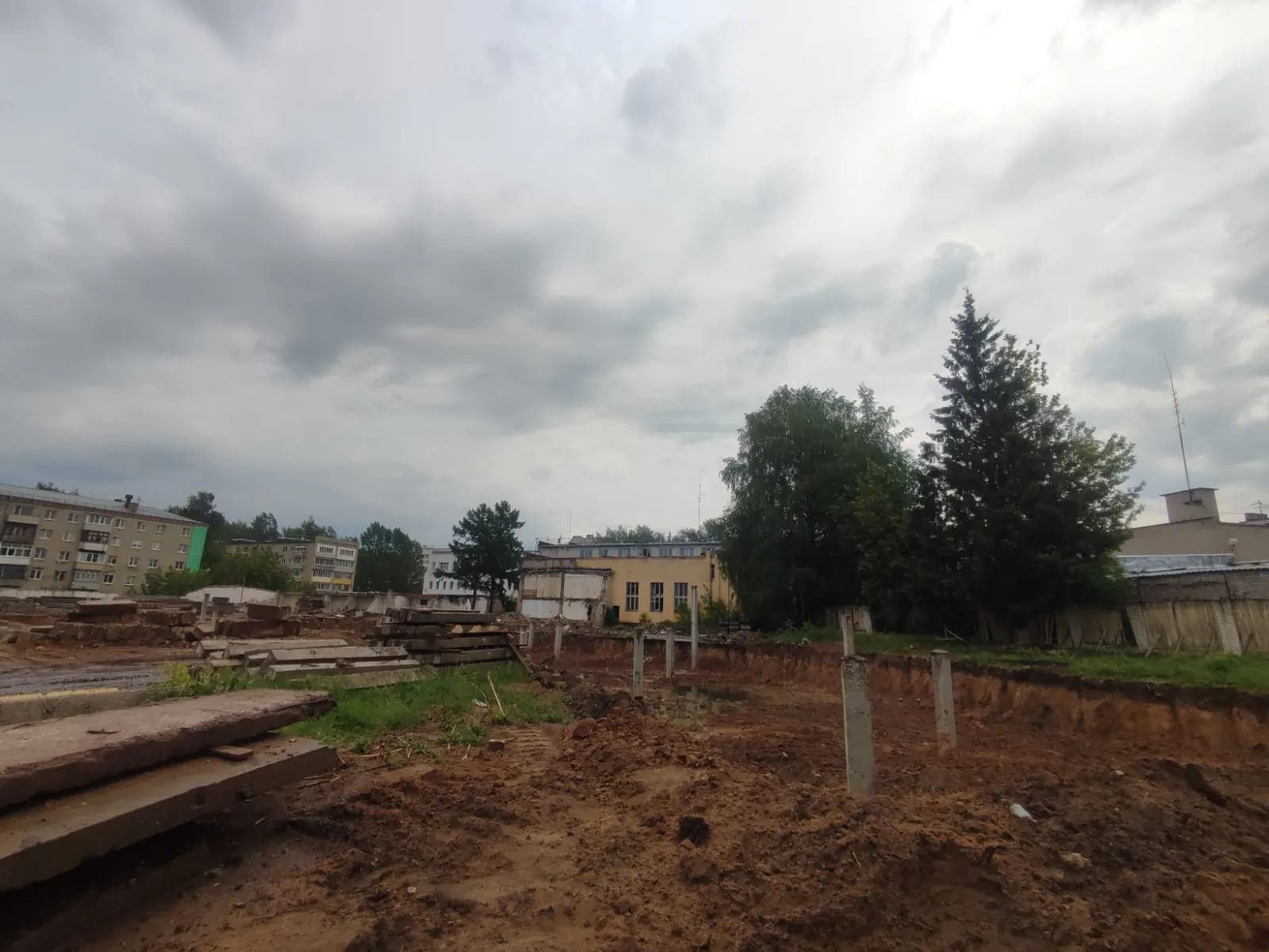 ЖК Мирный ход строительства