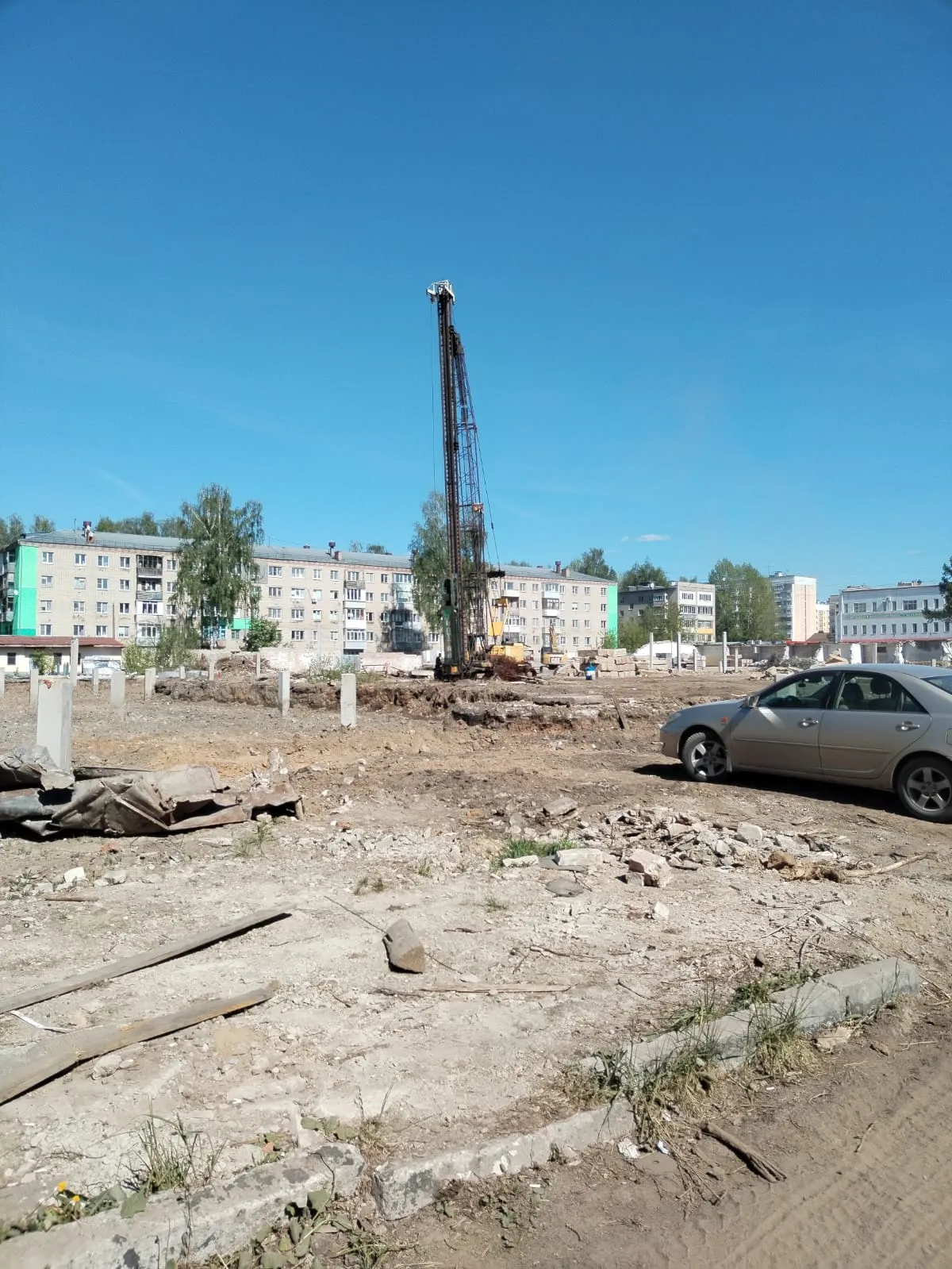 ЖК Мирный ход строительства