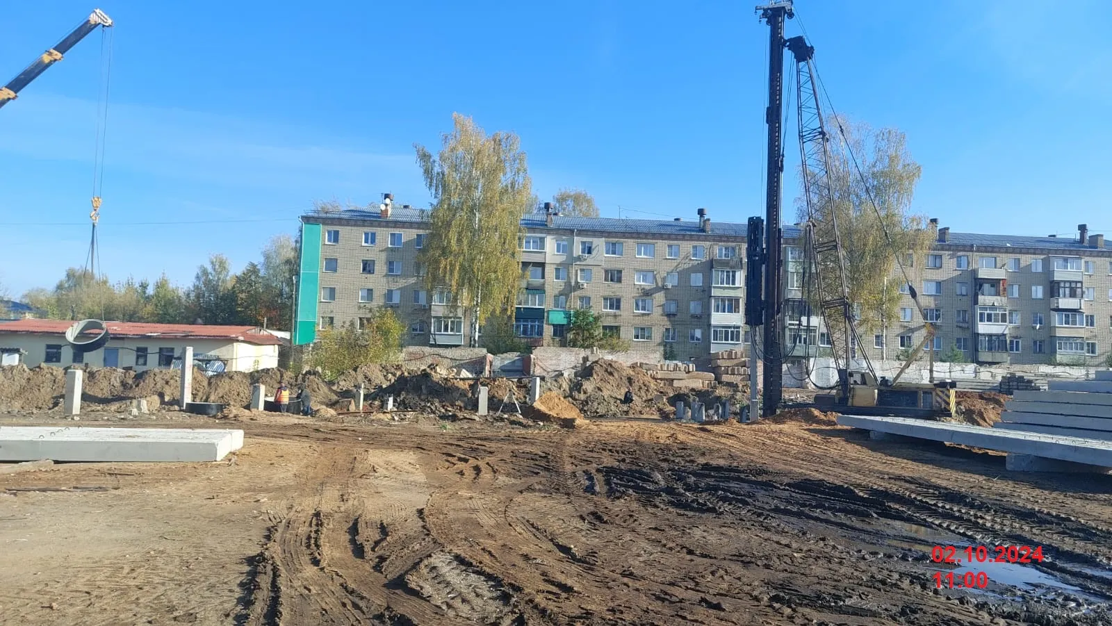 ЖК Мирный ход строительства