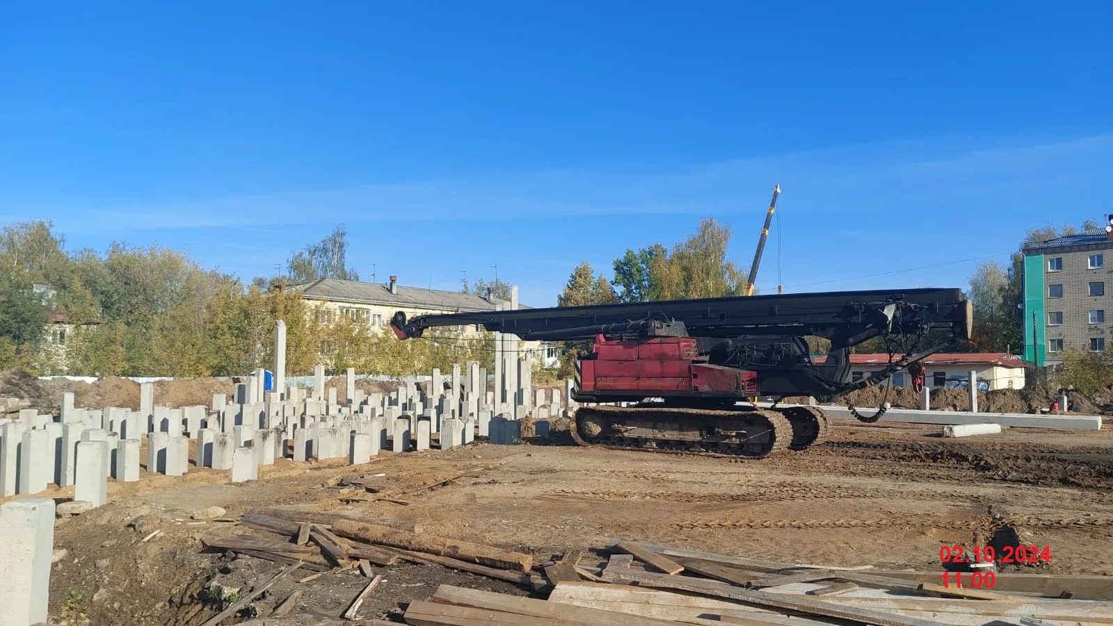 ЖК Мирный ход строительства